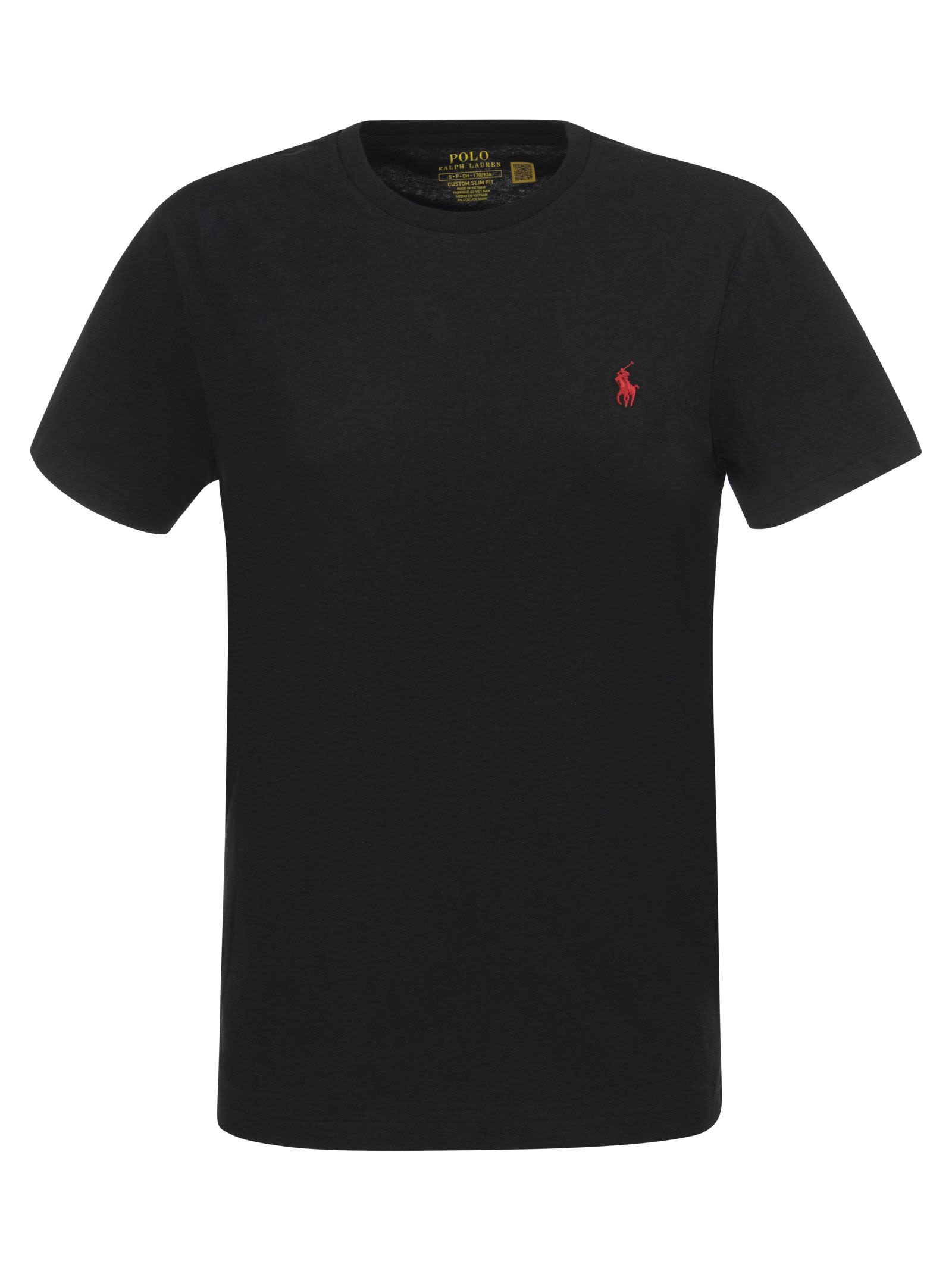 Logo Embroidered Regular T-shirt