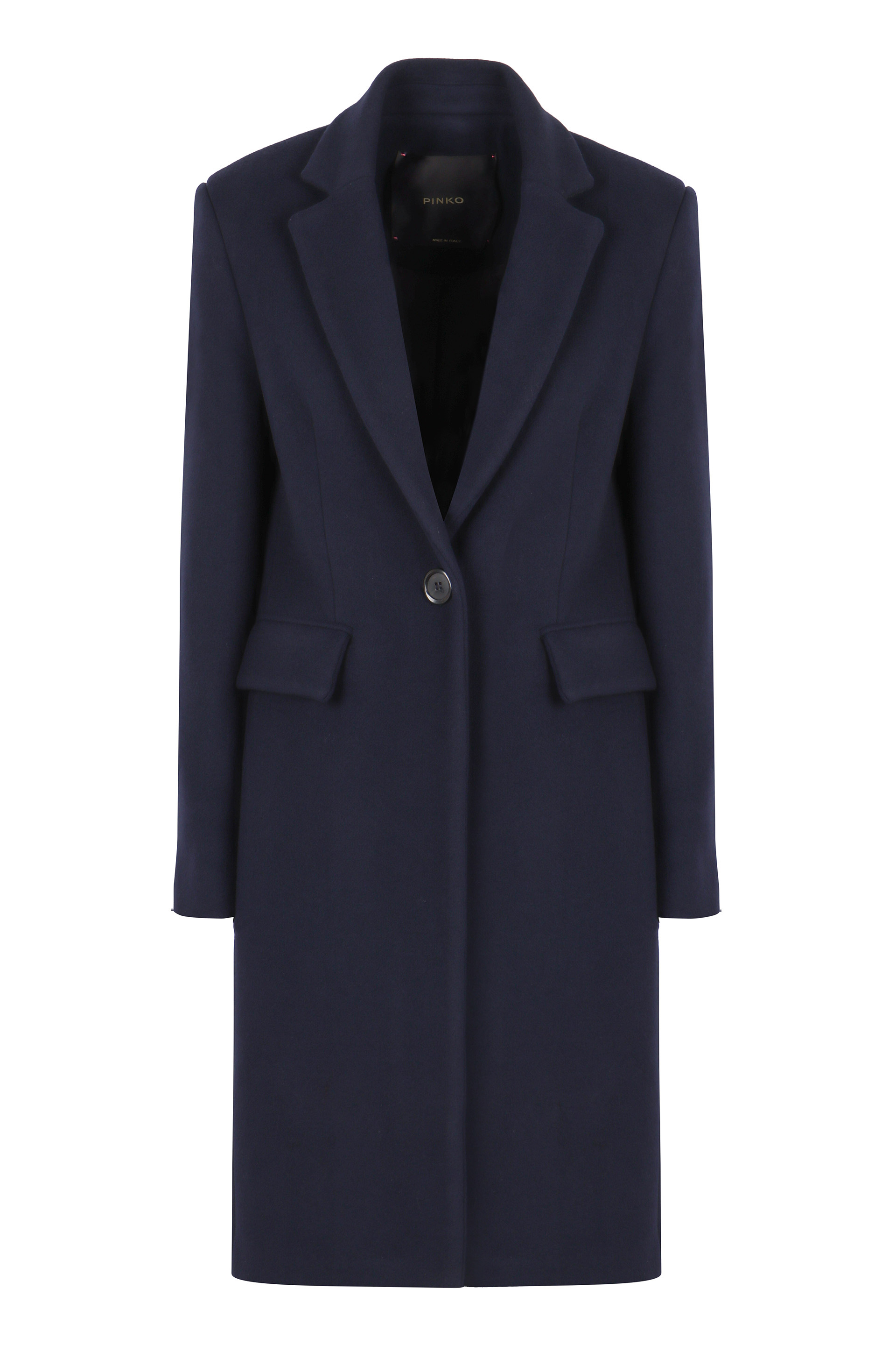 Cambogia Single-breasted Wool Coat