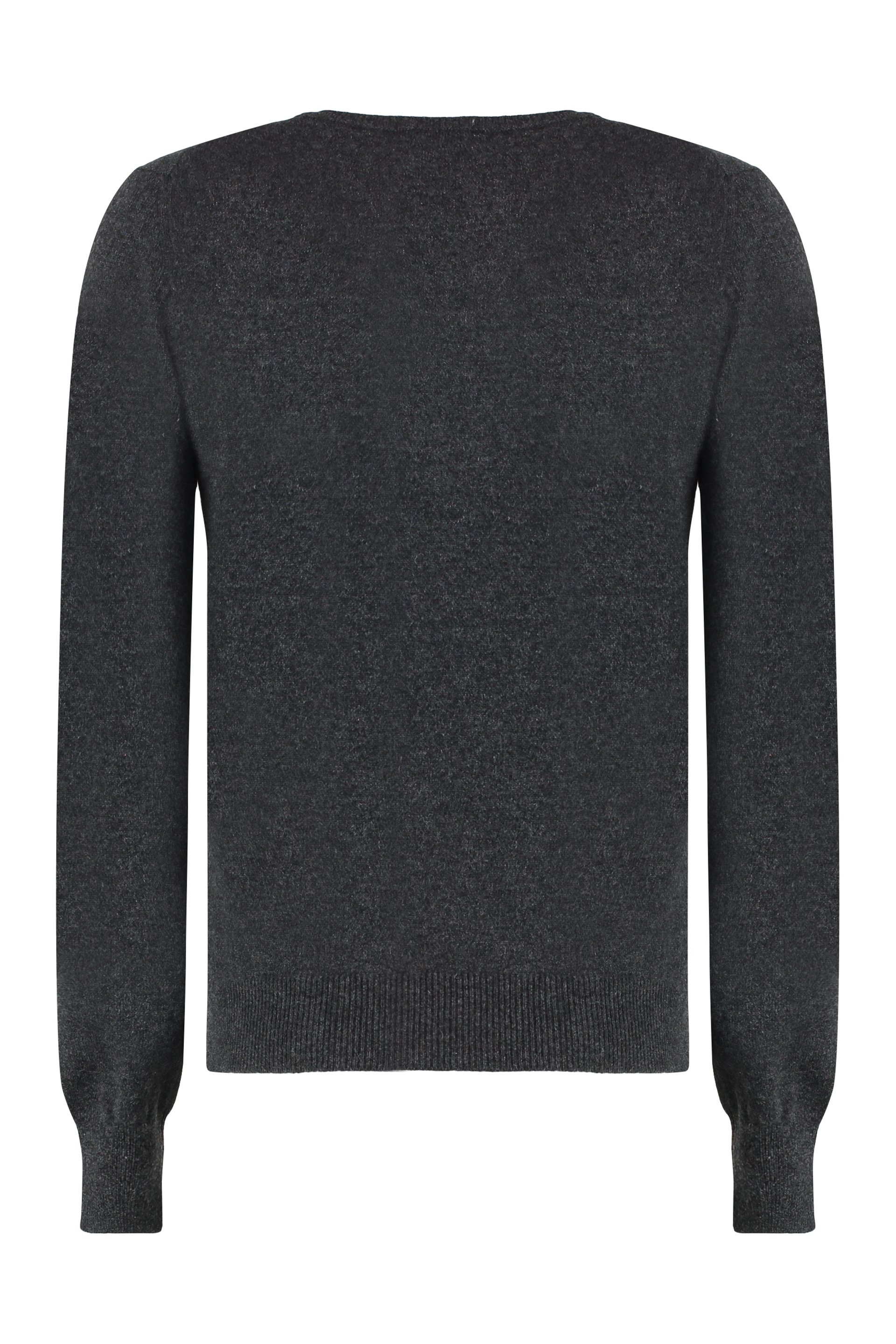 Malo Wool And Cashmere Sweater In Grey