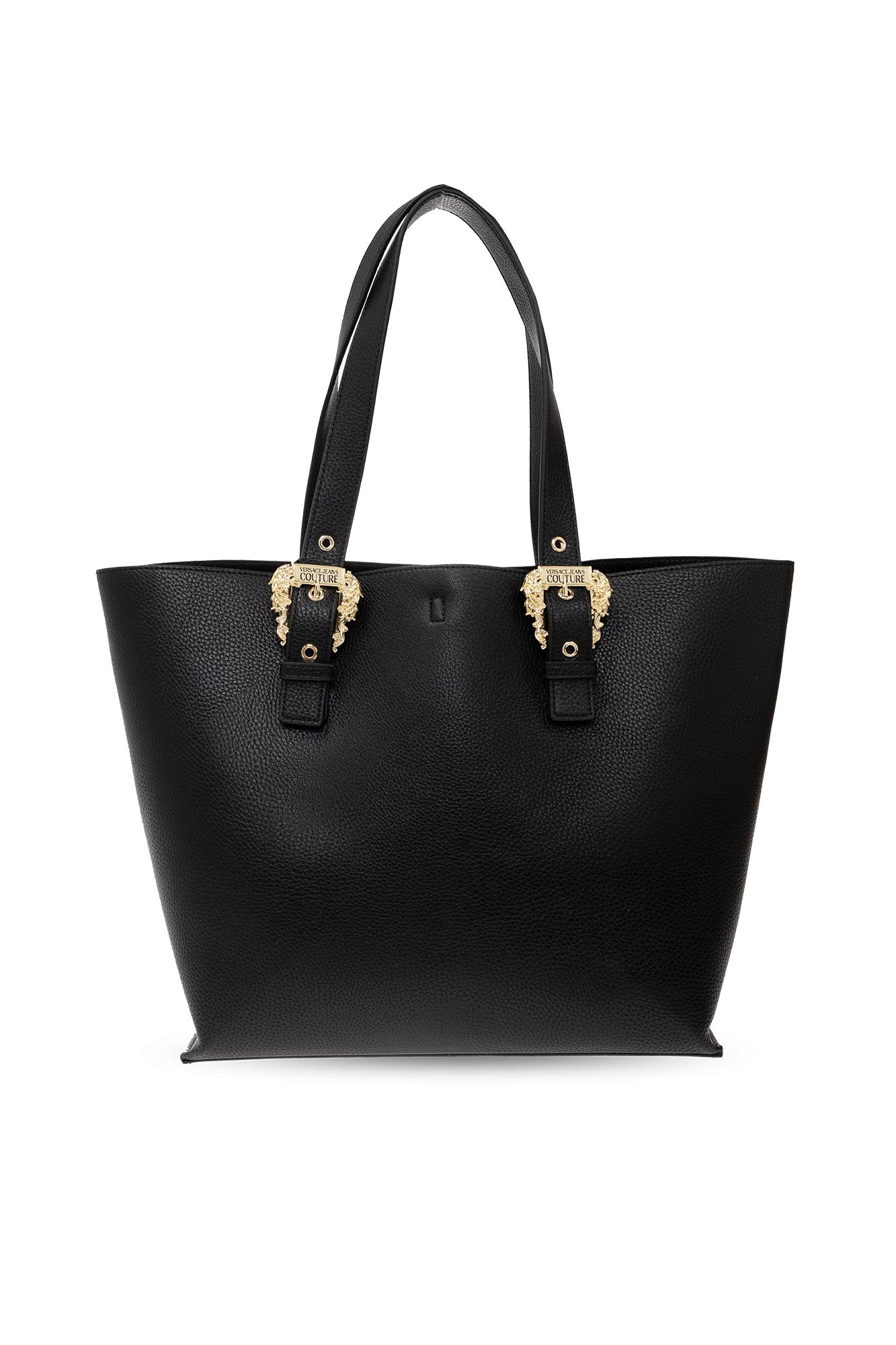 Buckle Detailed Tote Bag