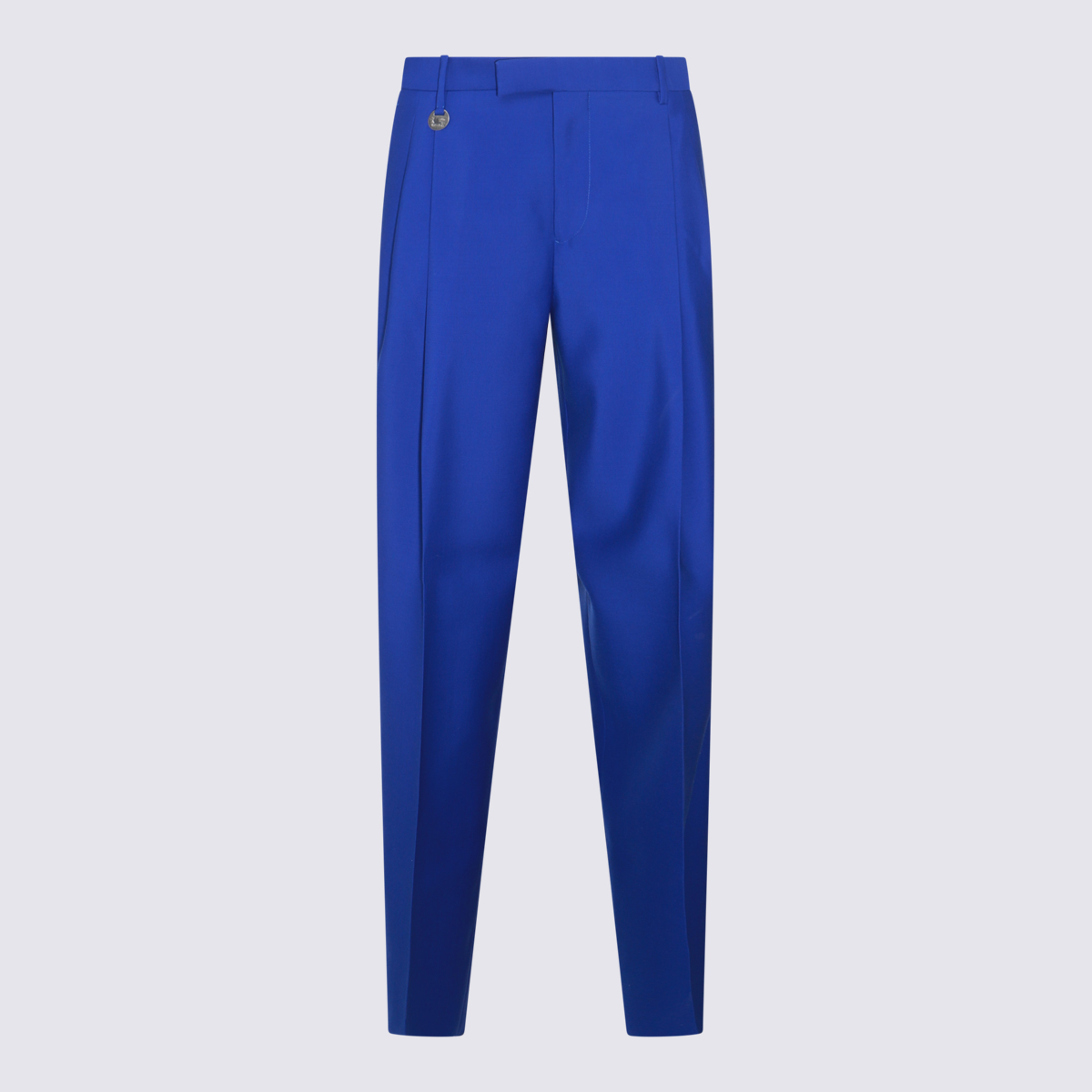 Blue Wool Pants