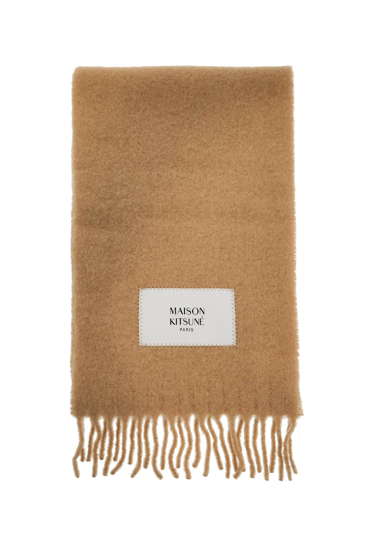 Maison Kitsuné Alpaca Wool Scarf