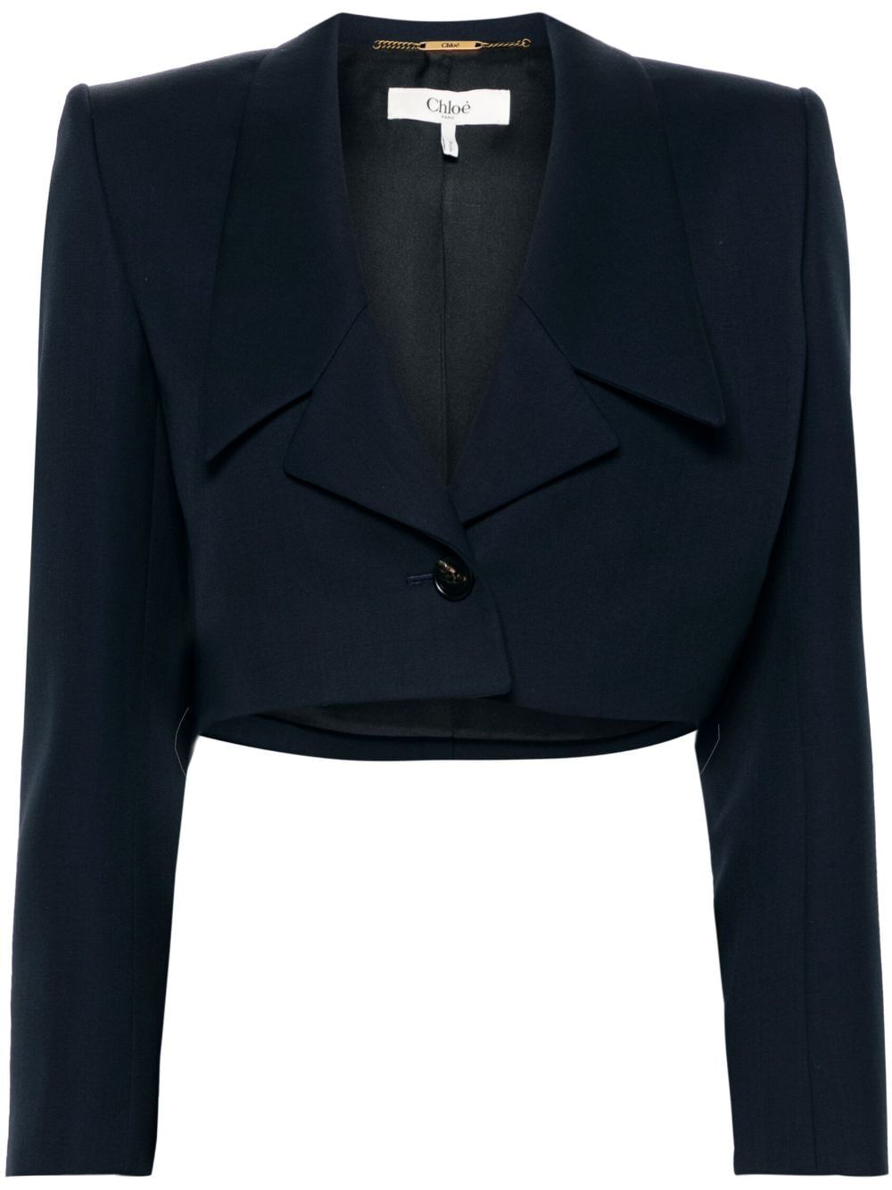 Chloé Wool Cropped Blazer