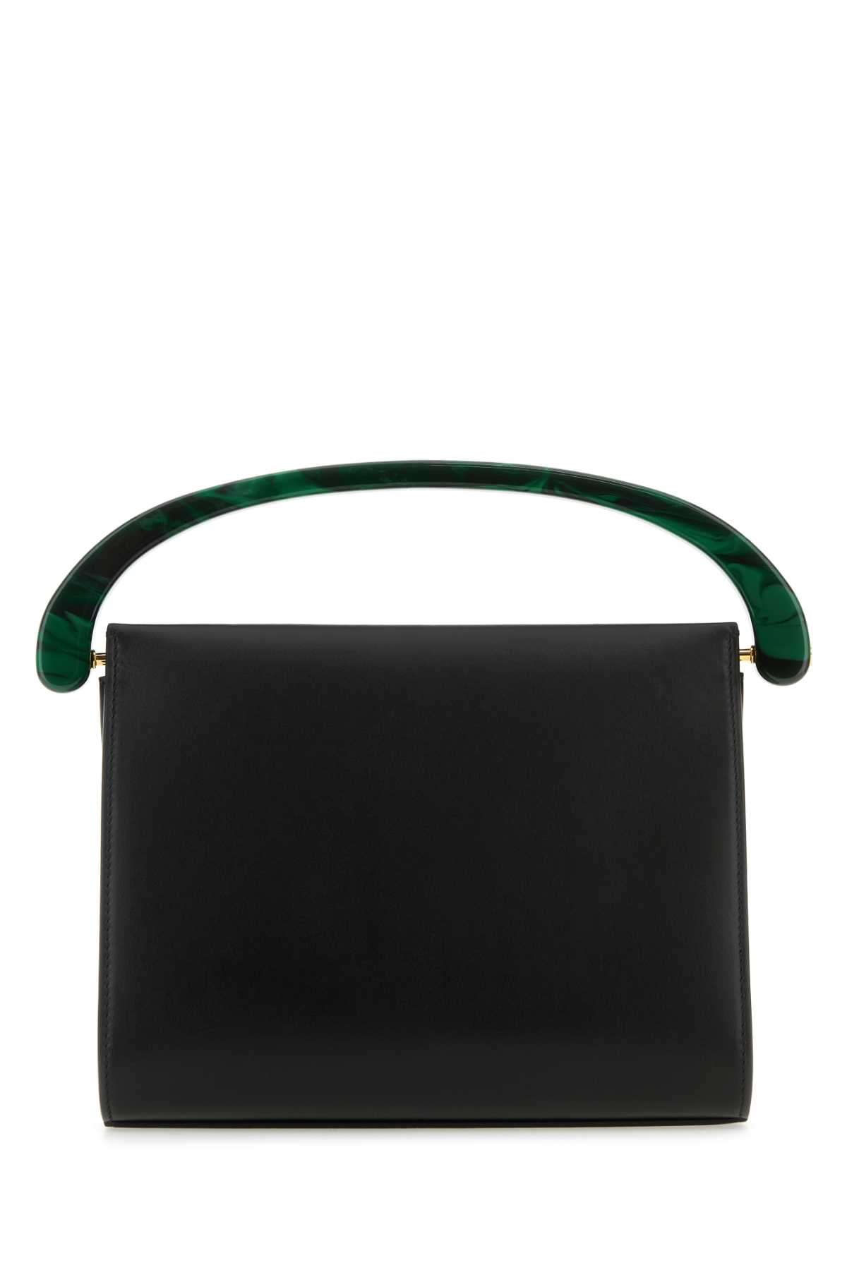 Black Leather Handbag