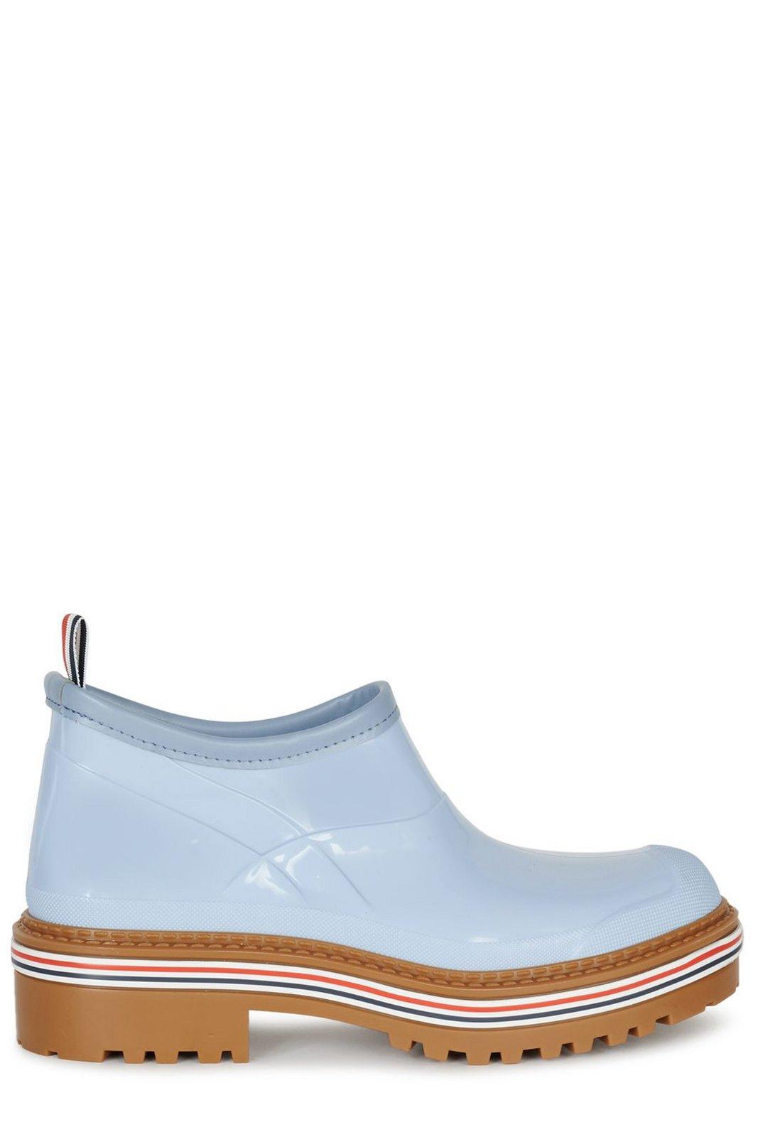 Round Toe Slip-on Boots