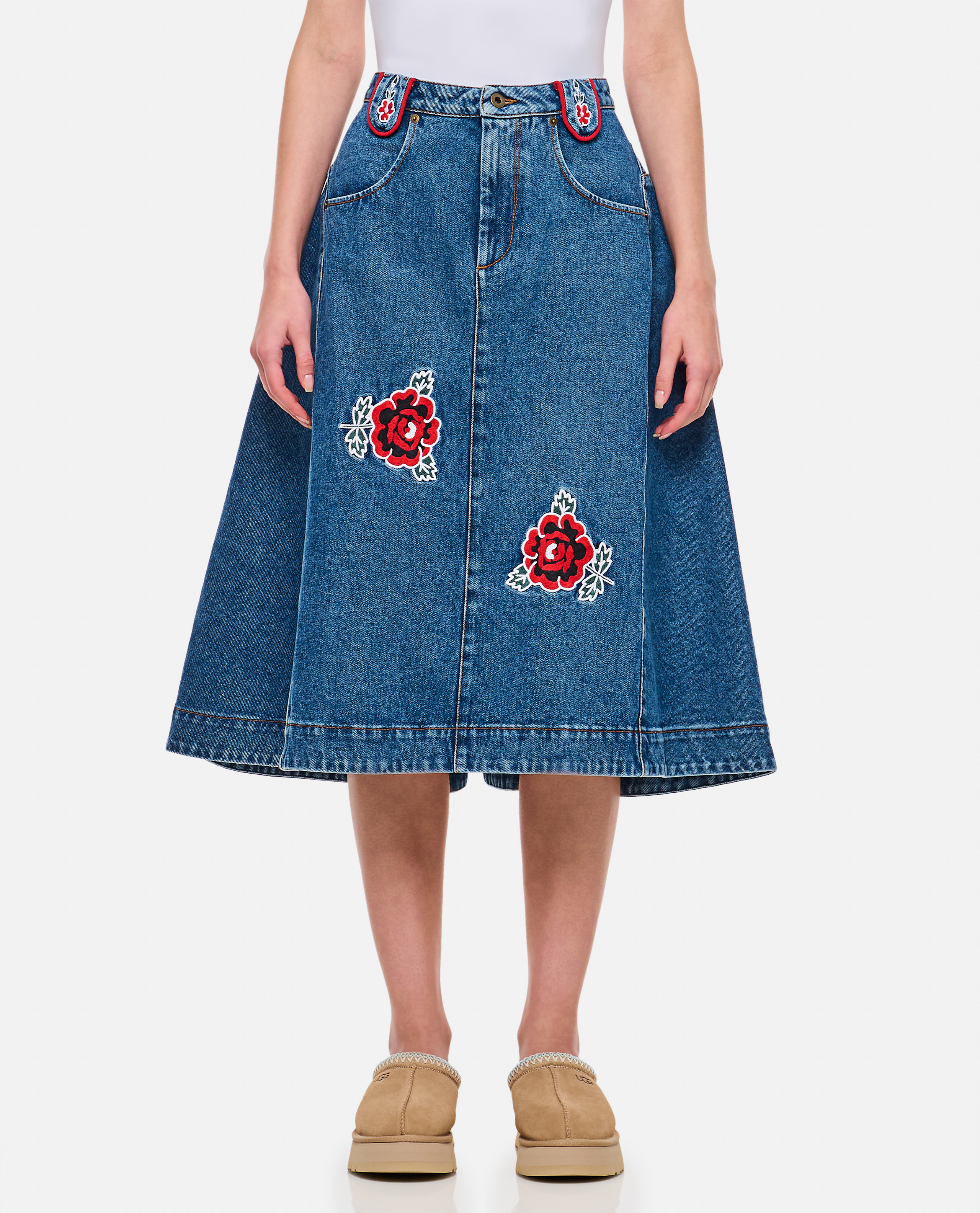 Abi Denim Miid Skirt