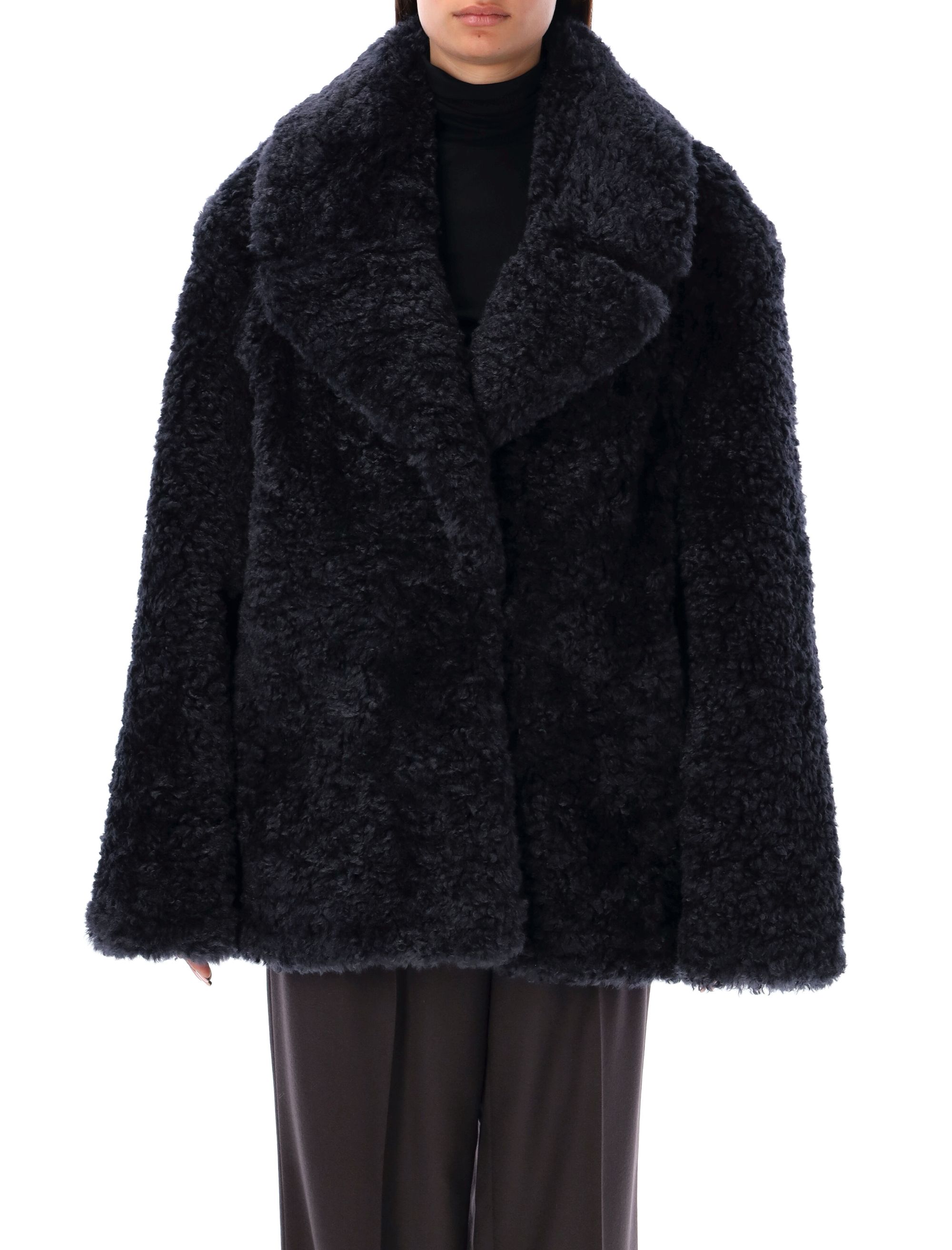 Eco Fur Short Coat