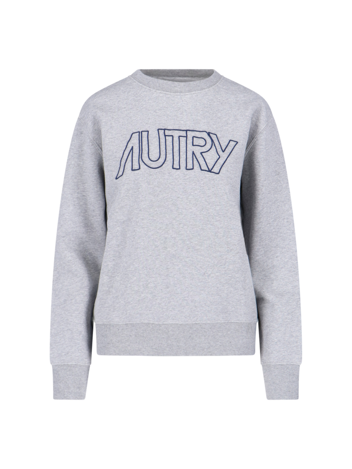 Logo Embroidery Bib Sweatshirt