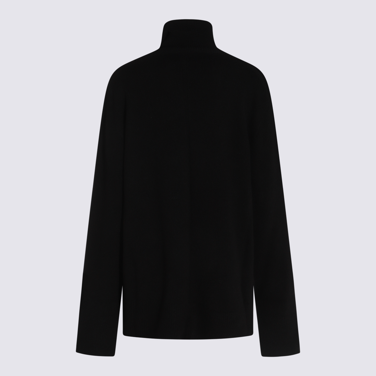 Black Wool Knitwear