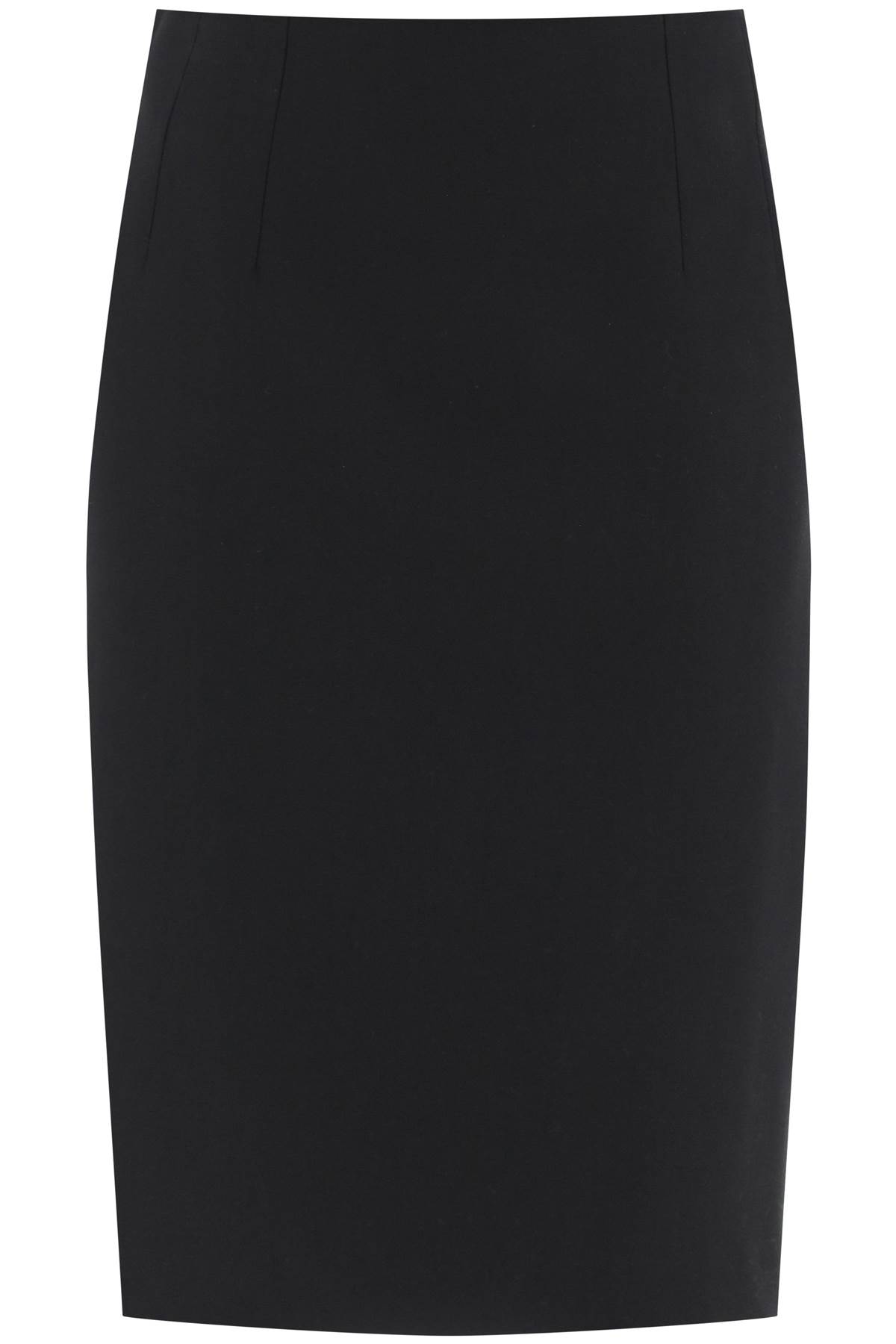 Wool Pencil Skirt