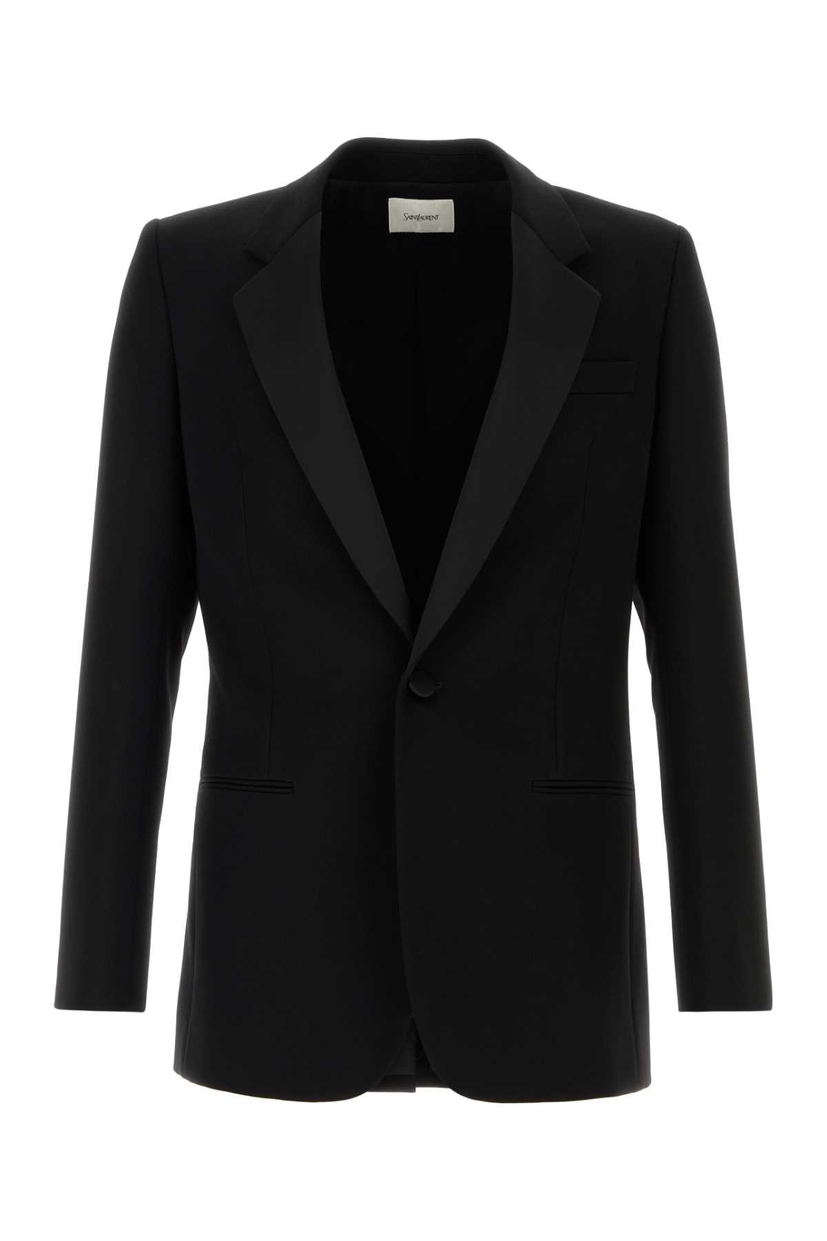 Black Wool Blazer