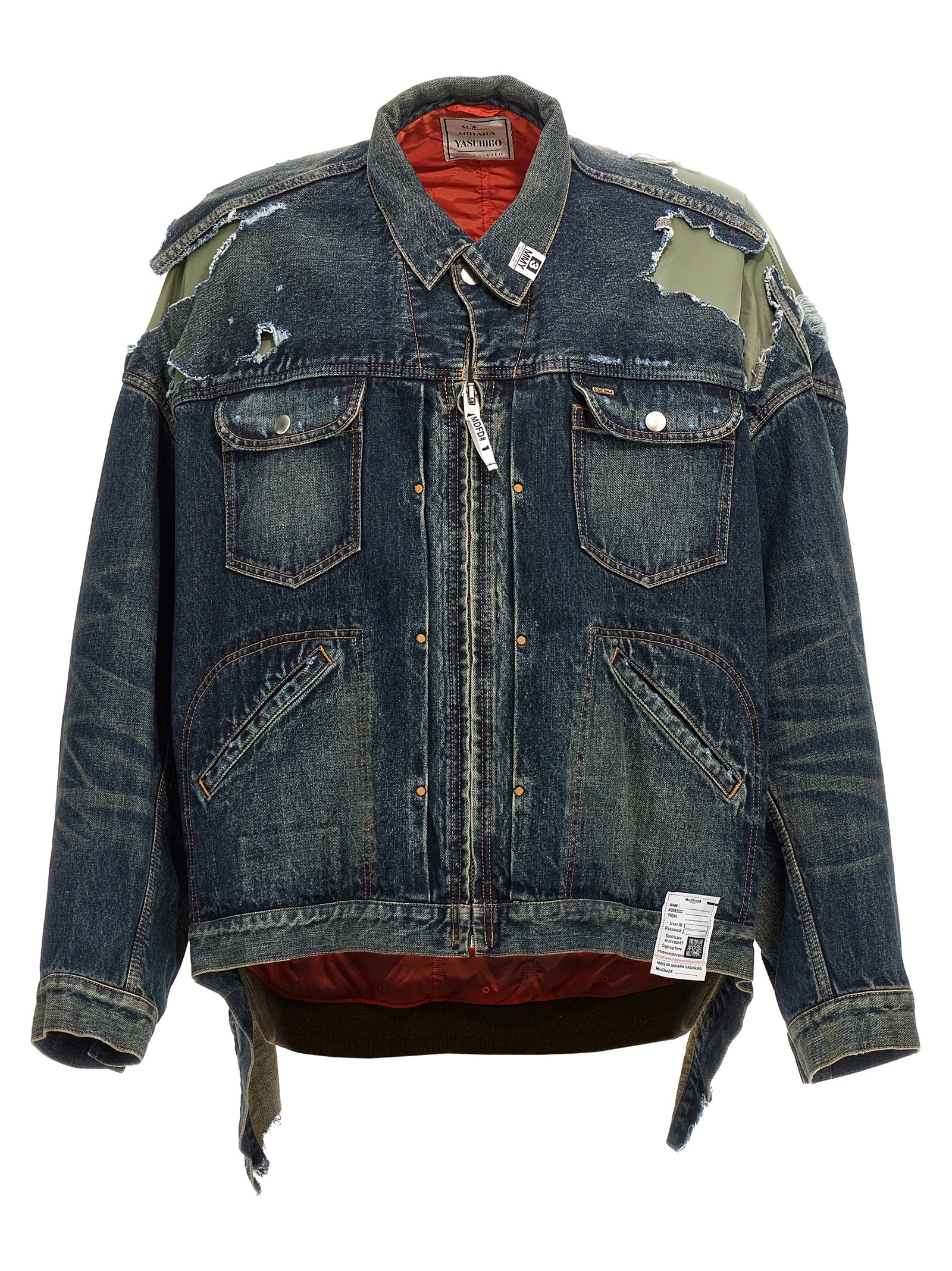 flight Layered Denim Jacket