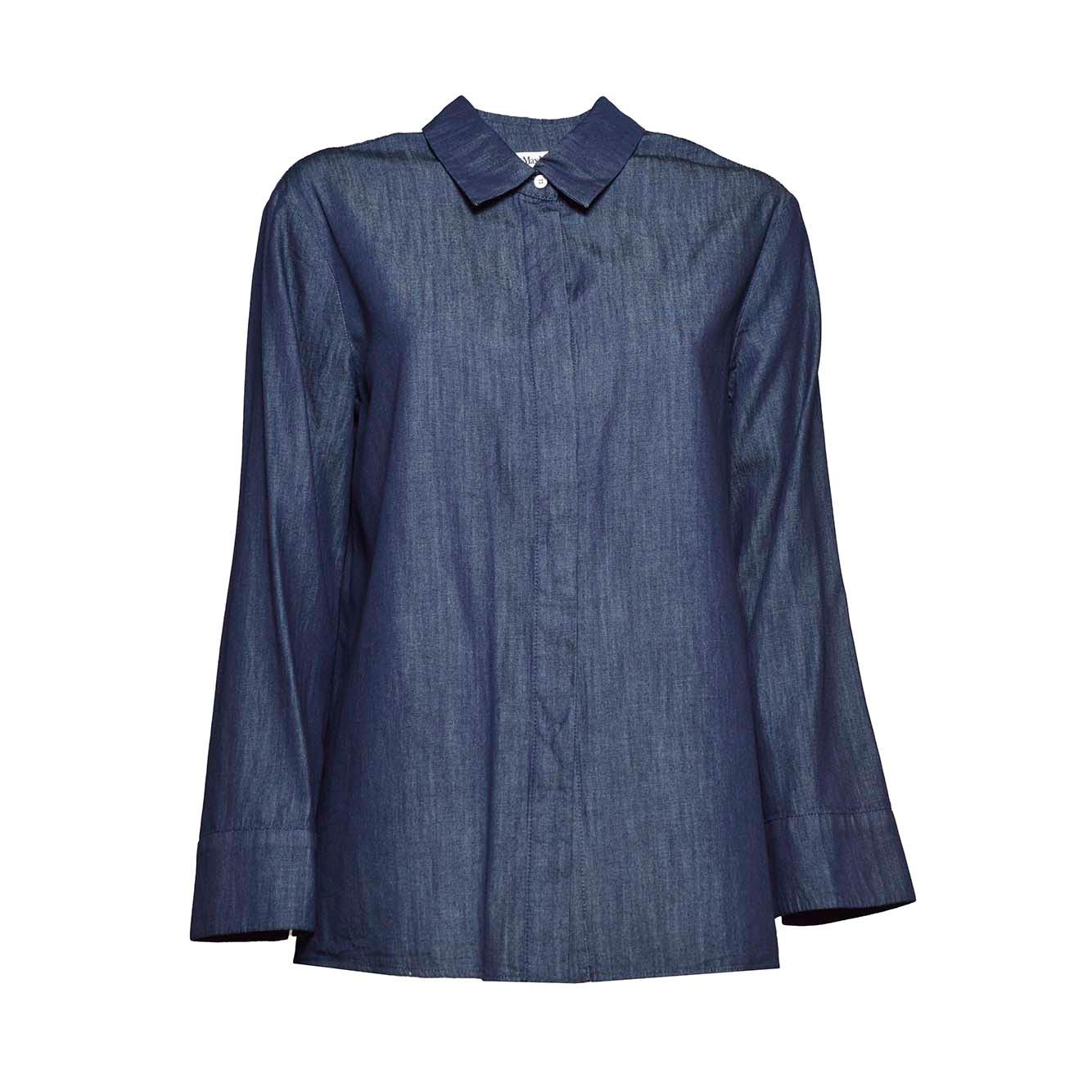 Denim Long-sleeved Shirt