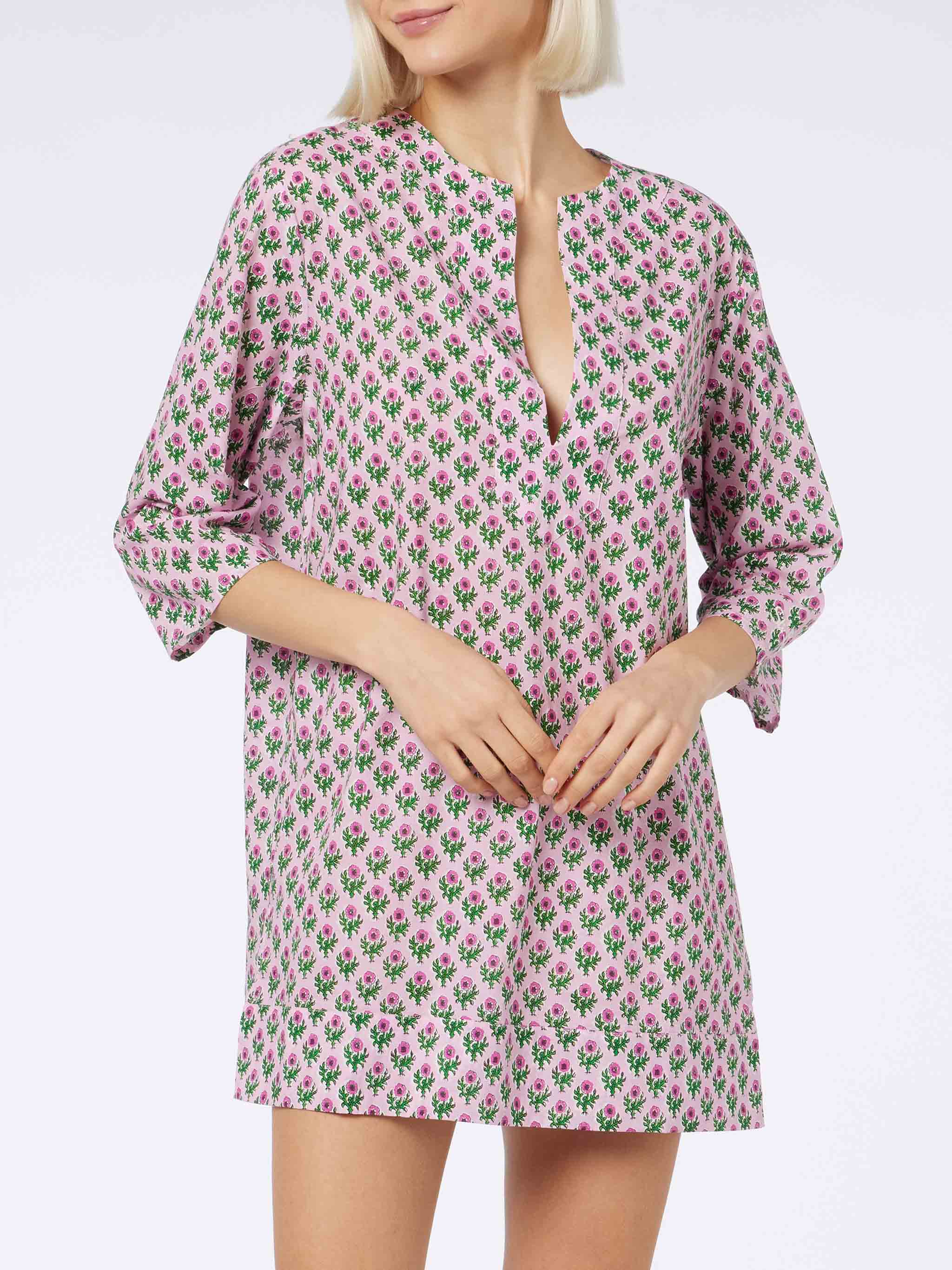 Woman Cotton Tunic Dress Macha