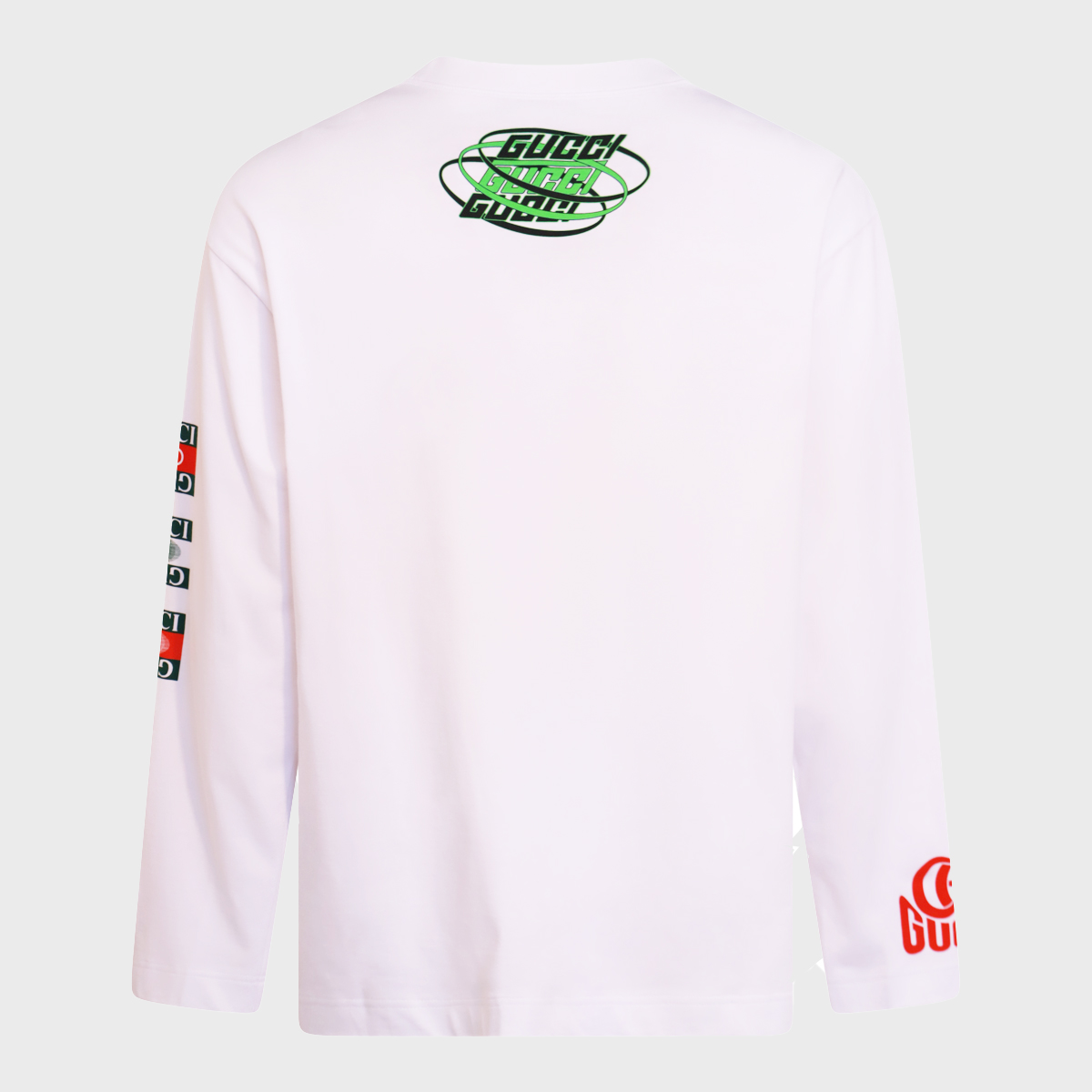 Shop Gucci White Cotton T-shirt