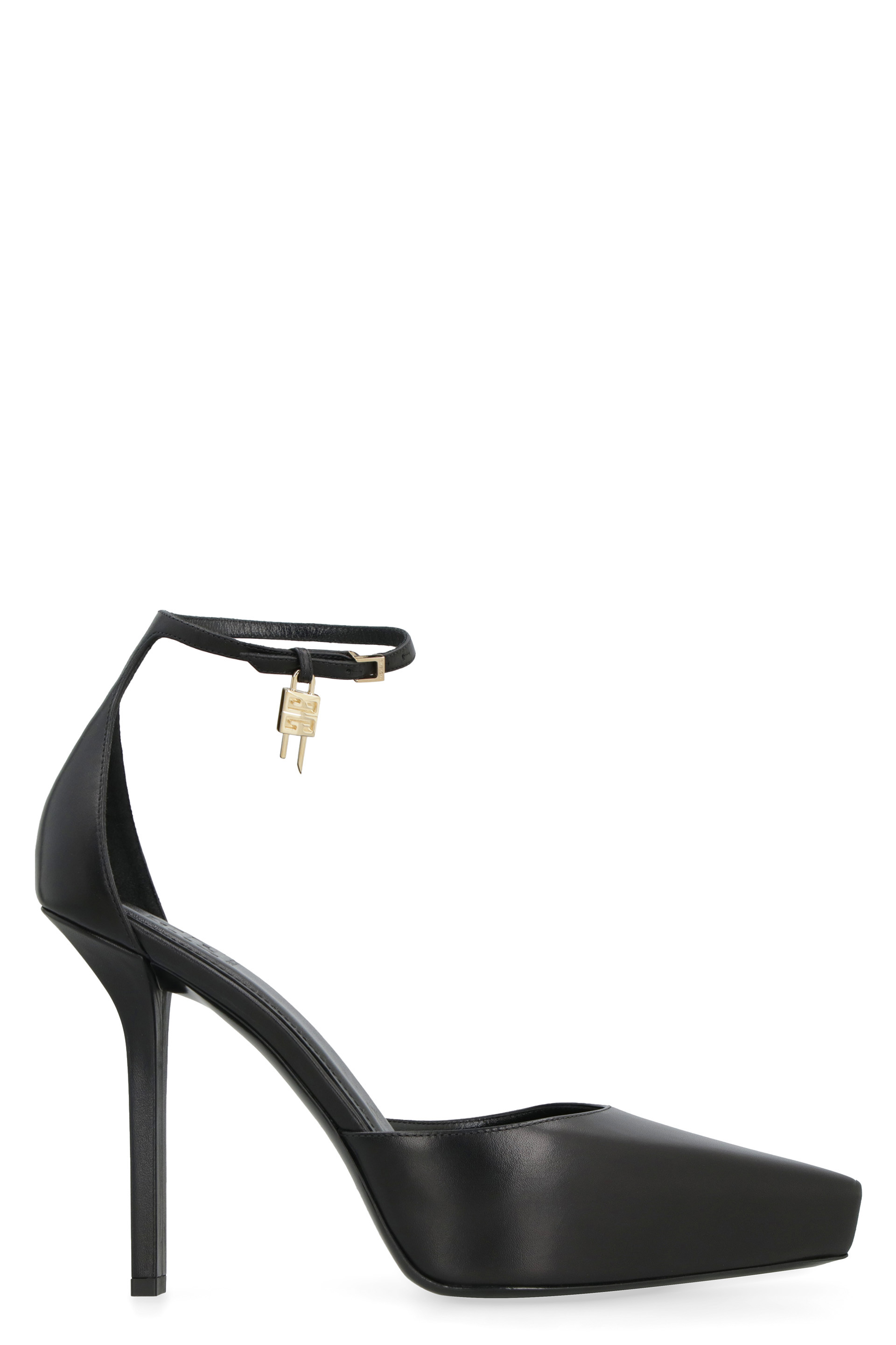 G-lock Leather Pumps