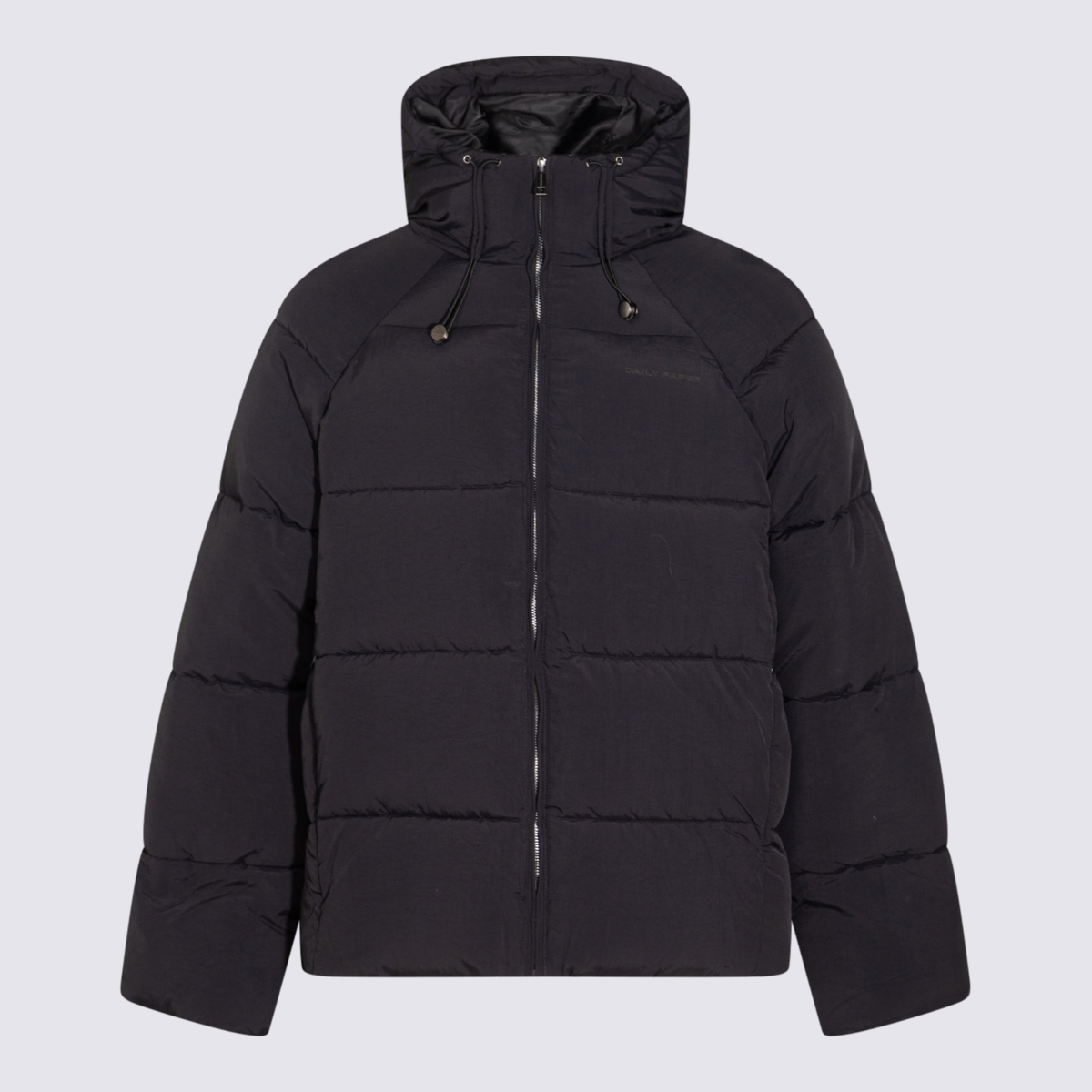 Black Nylon Down Jacket