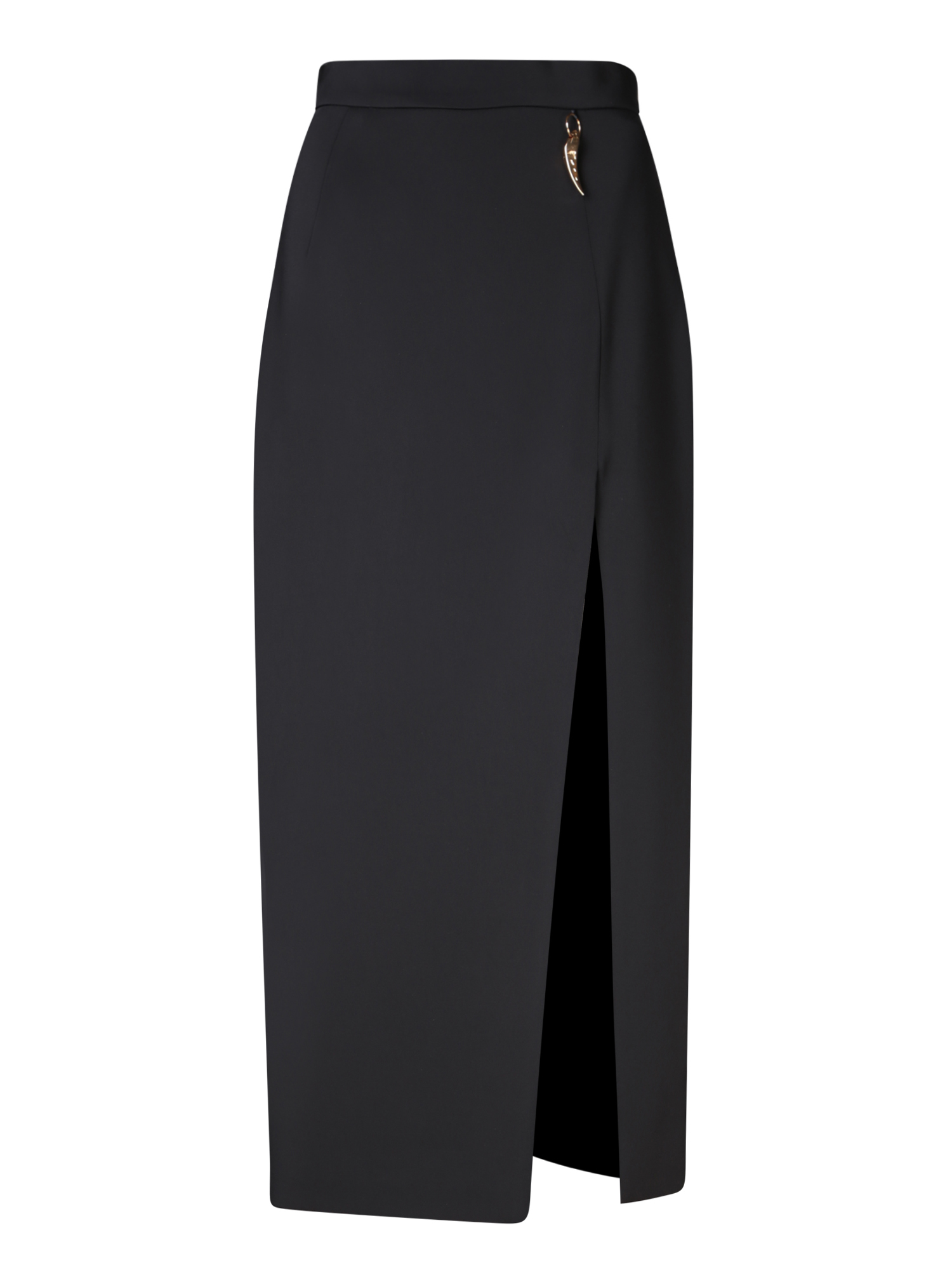 Black Cady Long Skirt