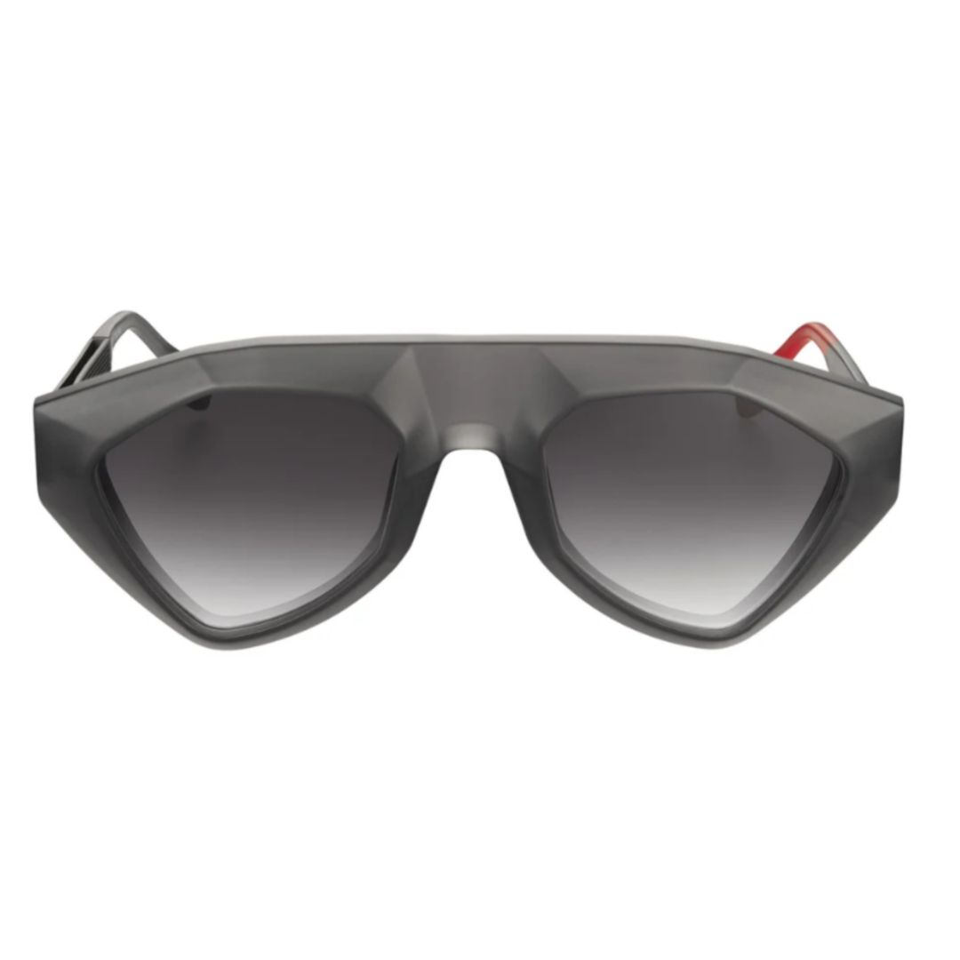 Vysen Sh-3clear Gun Metal Matte In Clear Gun Metal Matte