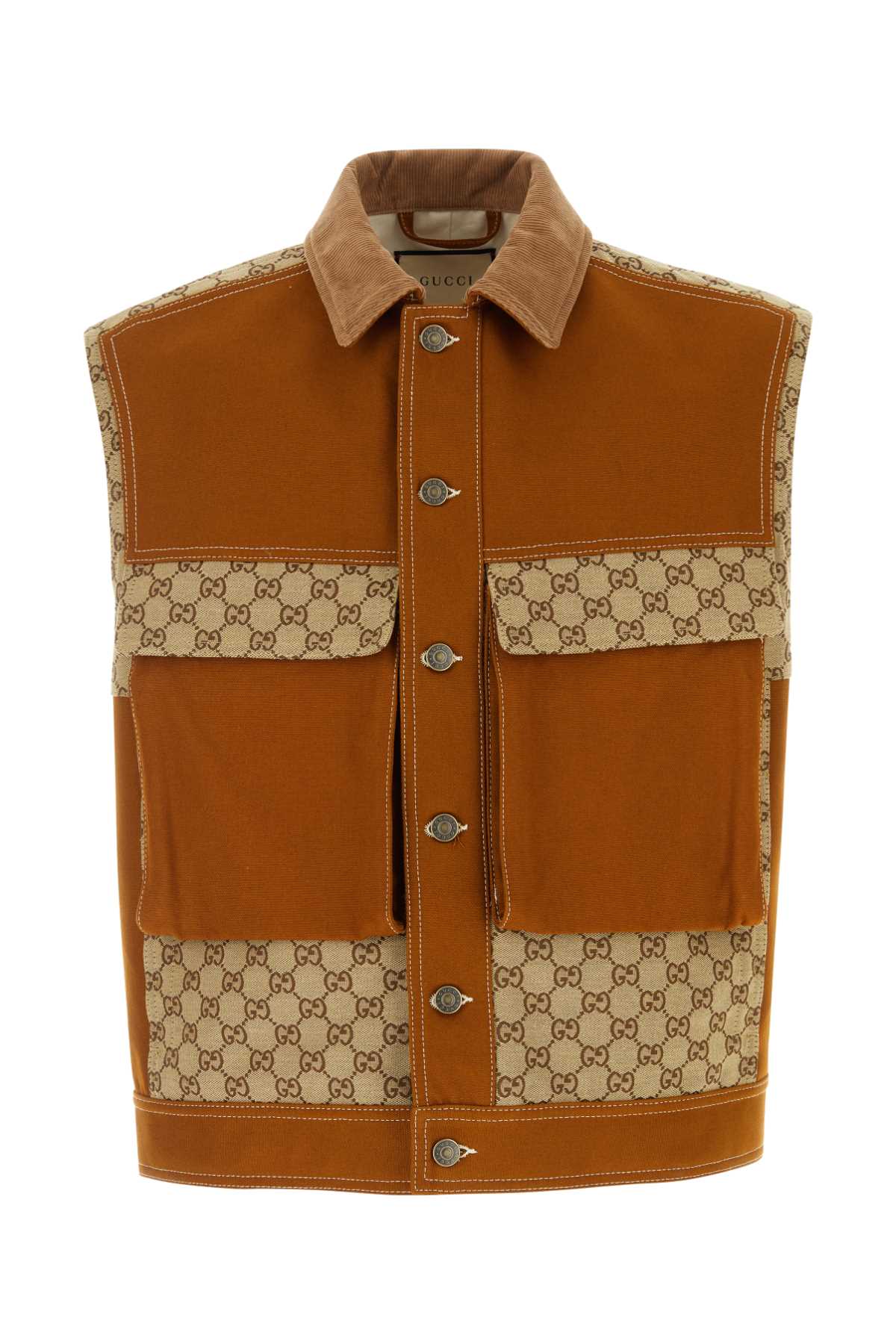 Multicolor Cotton Vest