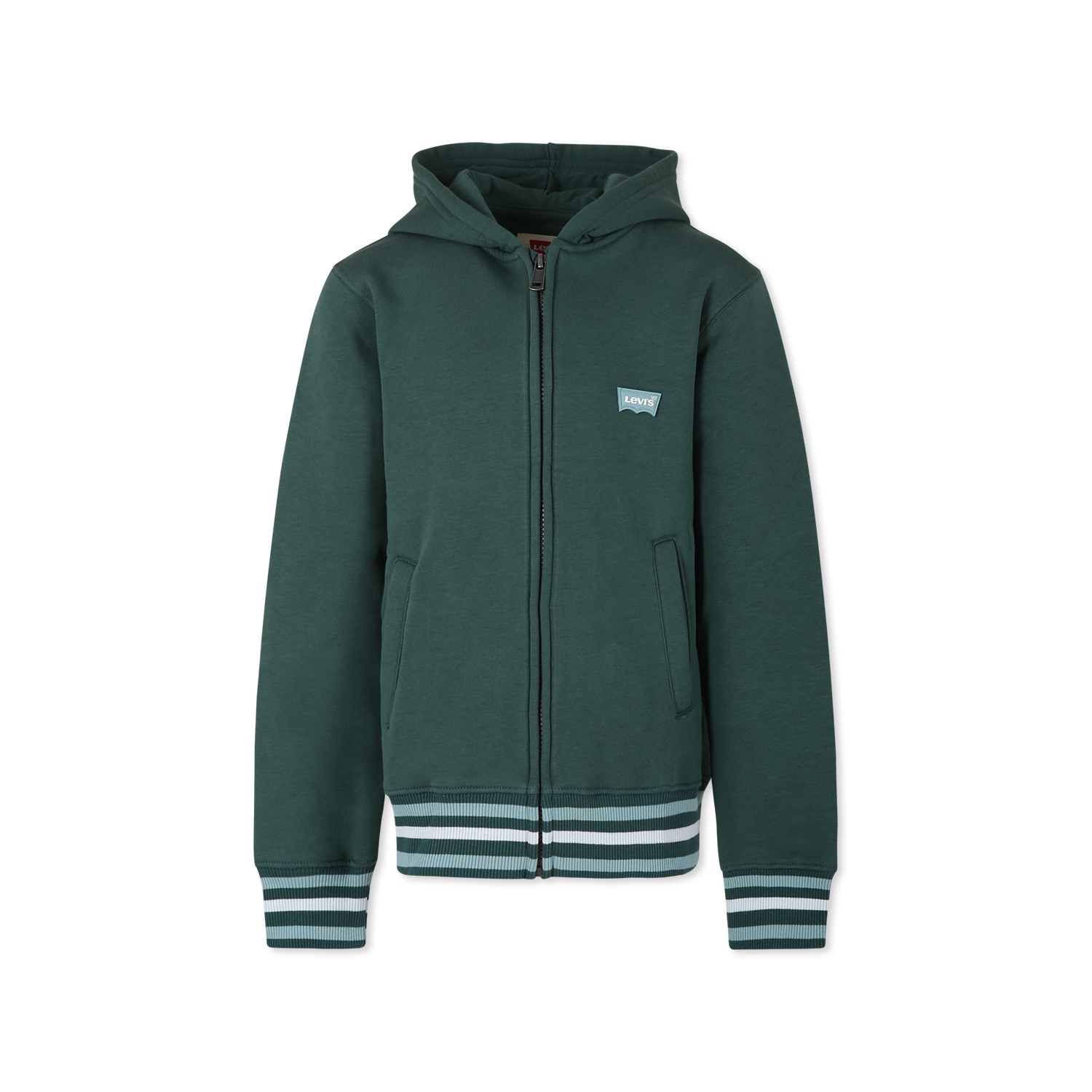 Shop Levi's Green Sweatshirt For Boy With Logo