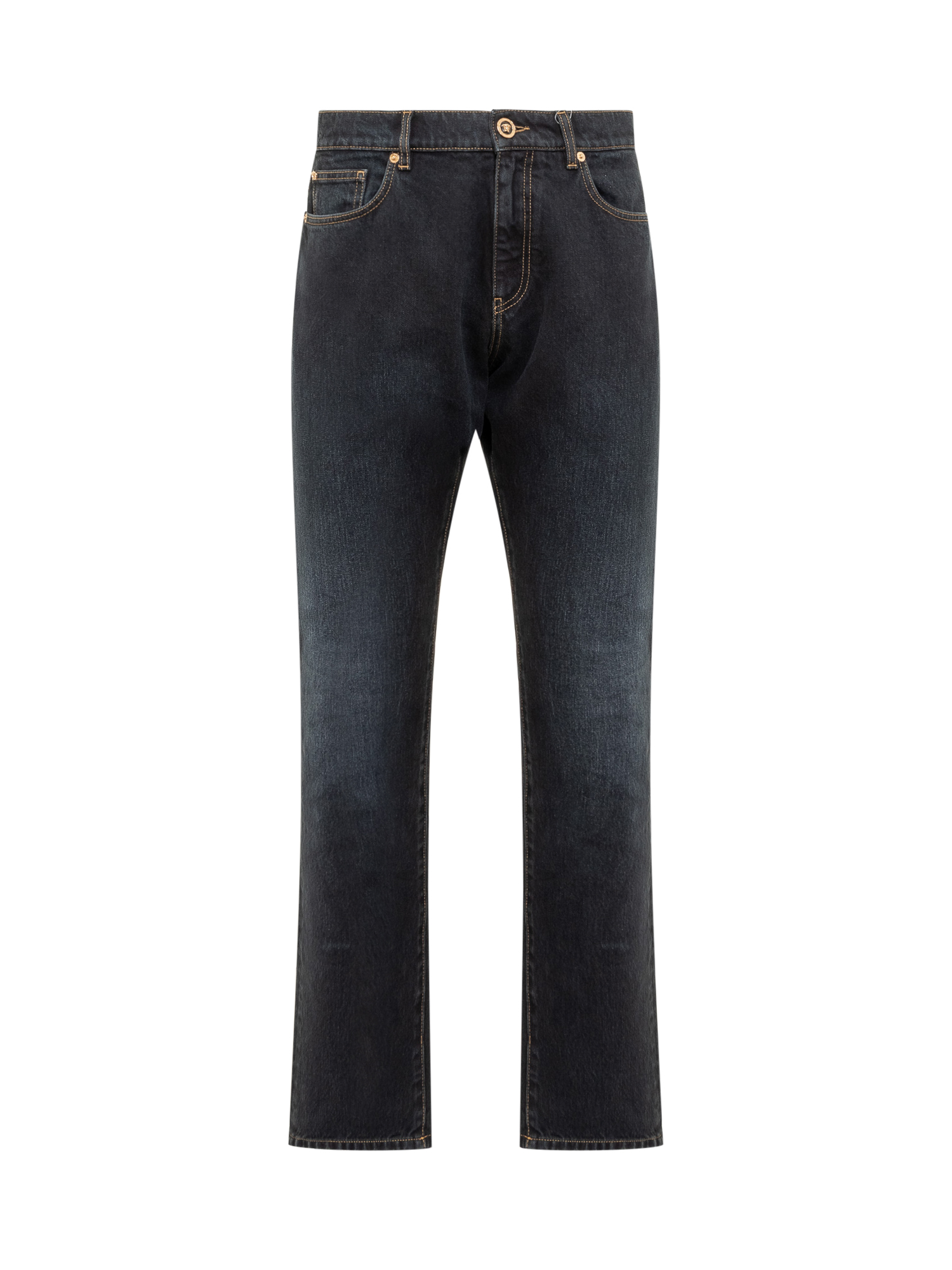 5-pocket Straight-leg Jeans