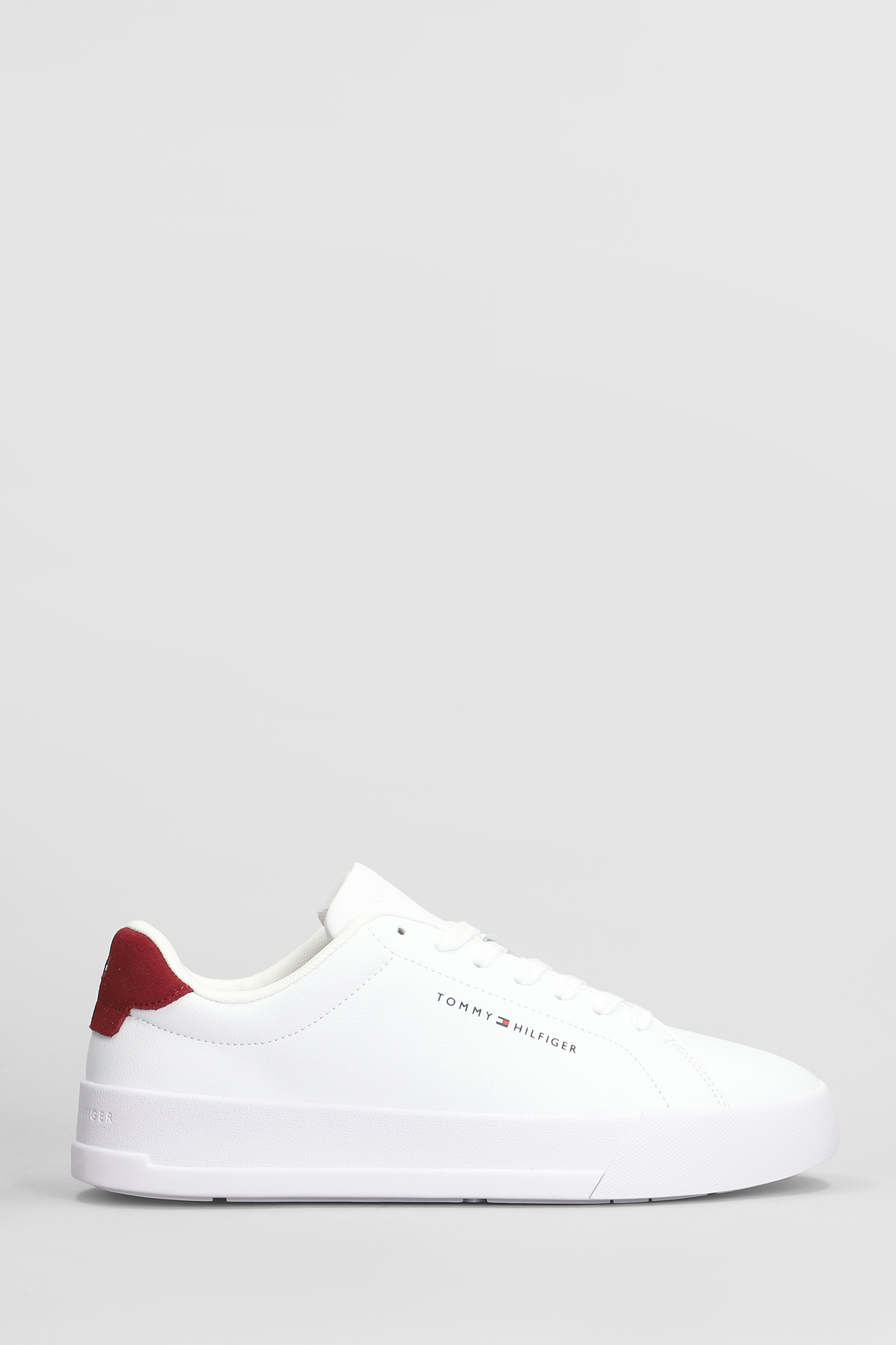 Sneakers In White Leather