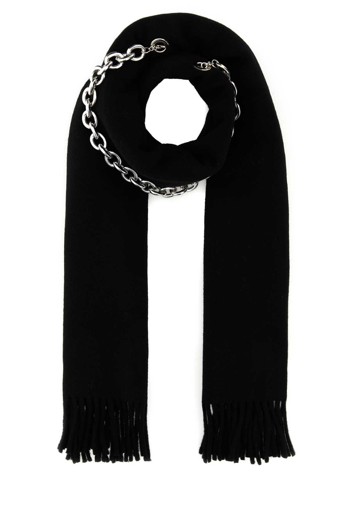 Black Wool Scarf