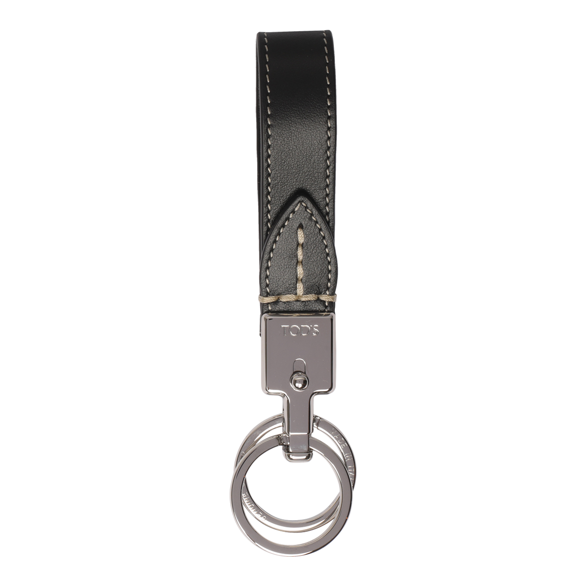 Logo Leather Keyring