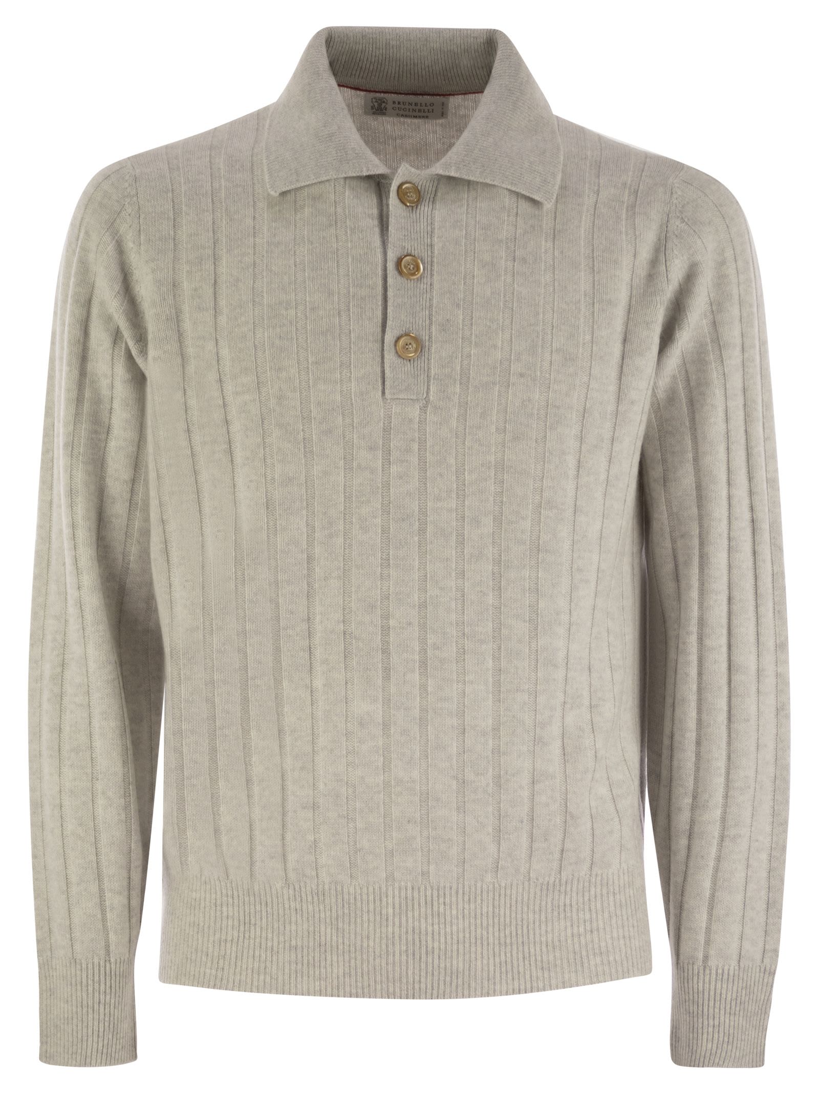 Cashmere Knit Polo Shirt