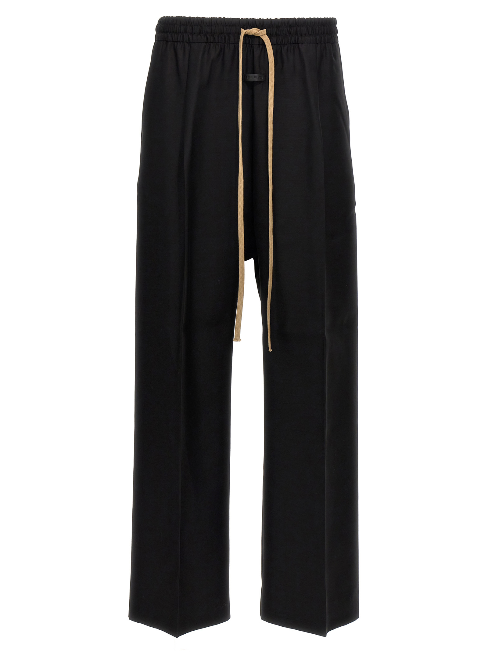 single Pleat Wide Leg Pants