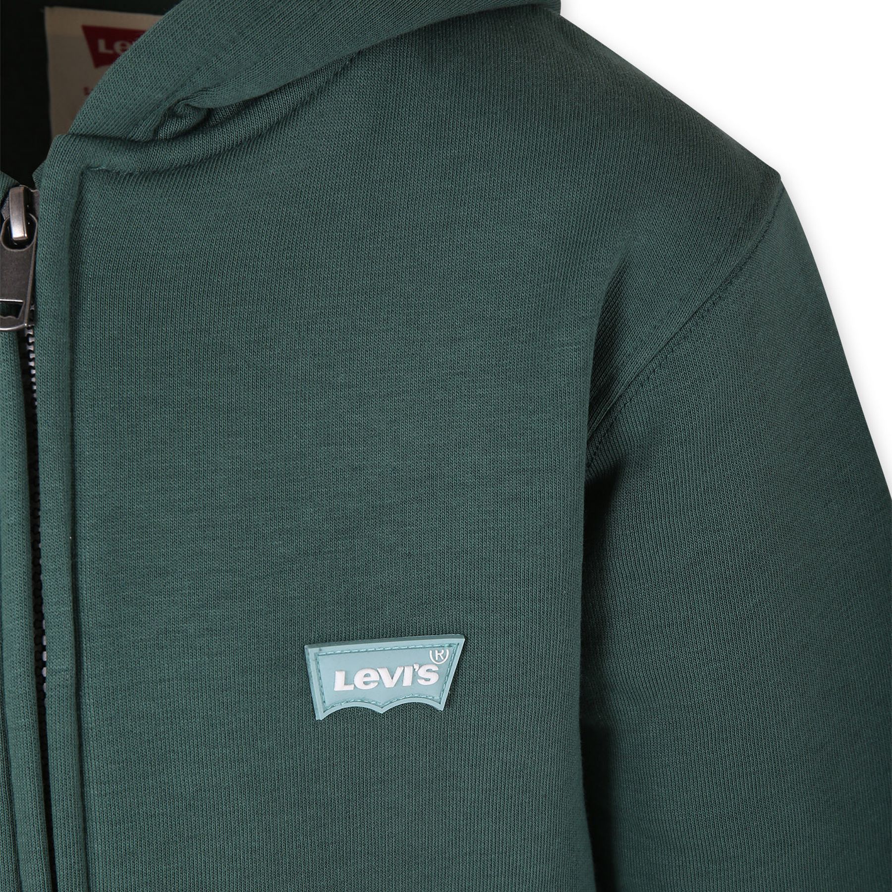 Shop Levi's Green Sweatshirt For Boy With Logo