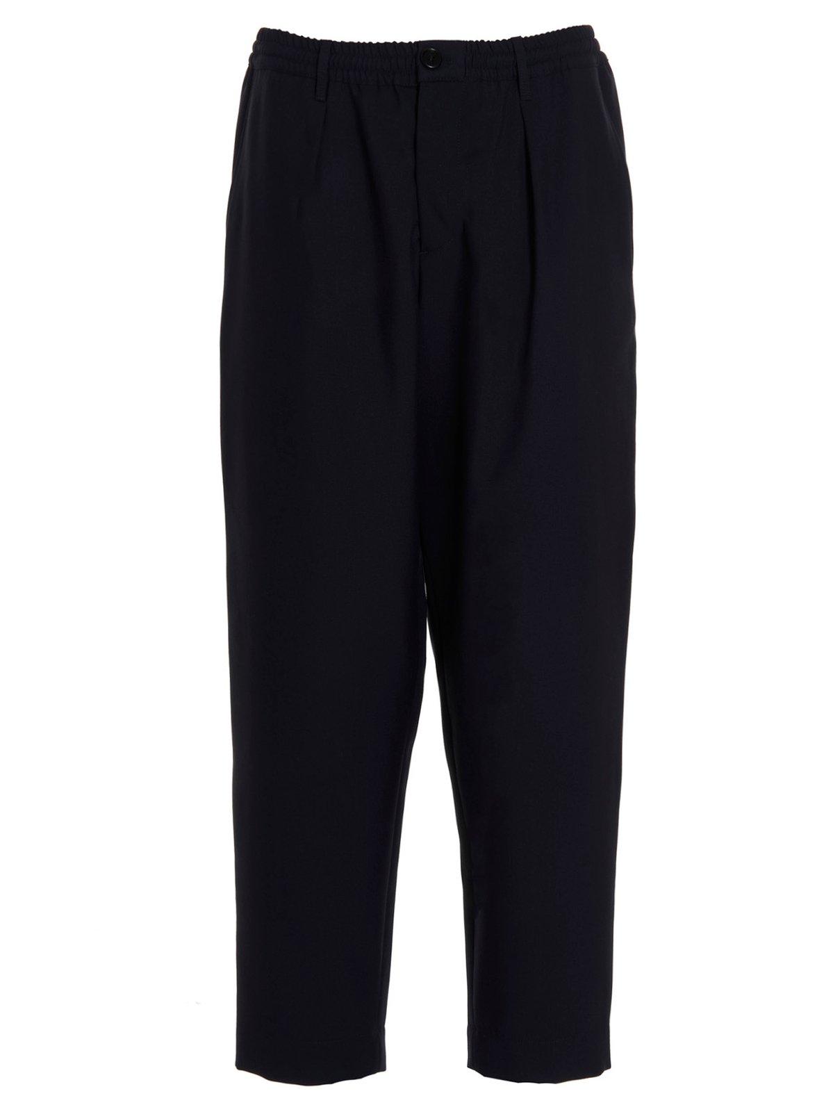 Mid-rise Cropped Trousers