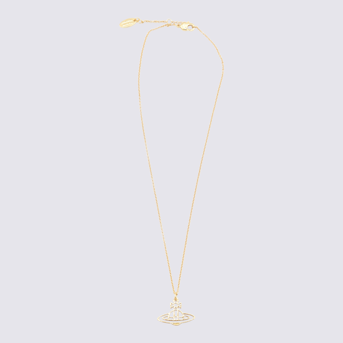 Gold Tone Brass Necklace