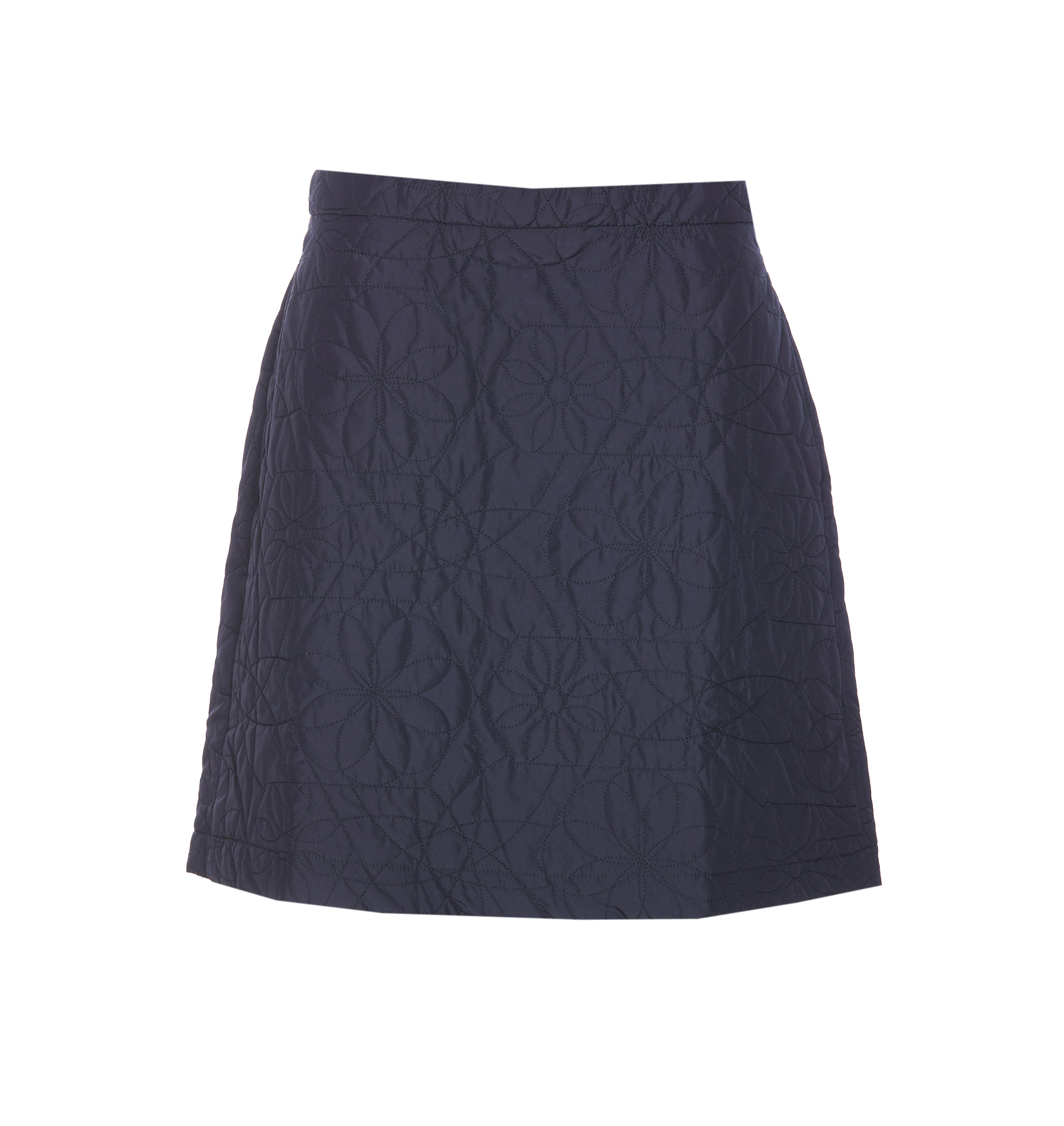 Maison Kitsuné Quilted Mini Skirt