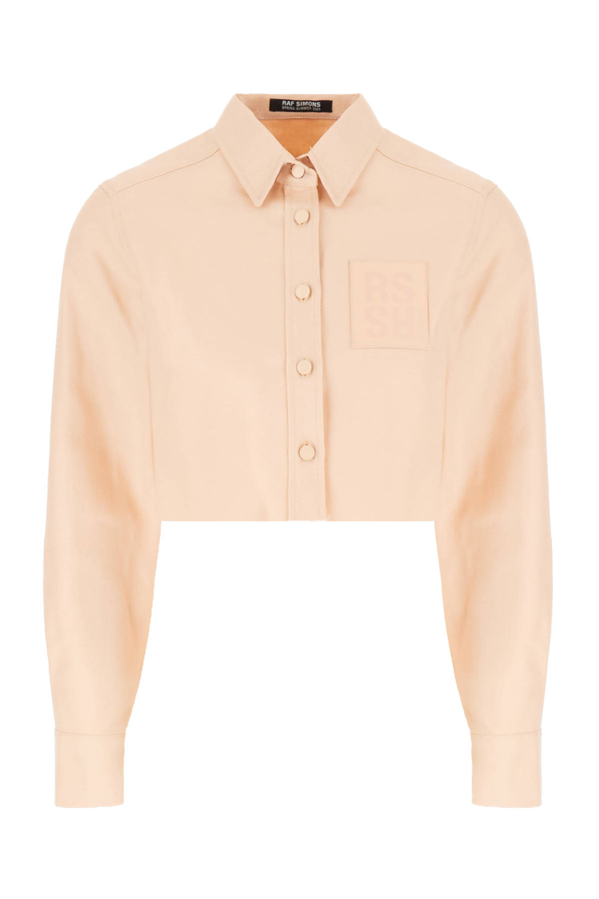 Peach Piquet Shirt