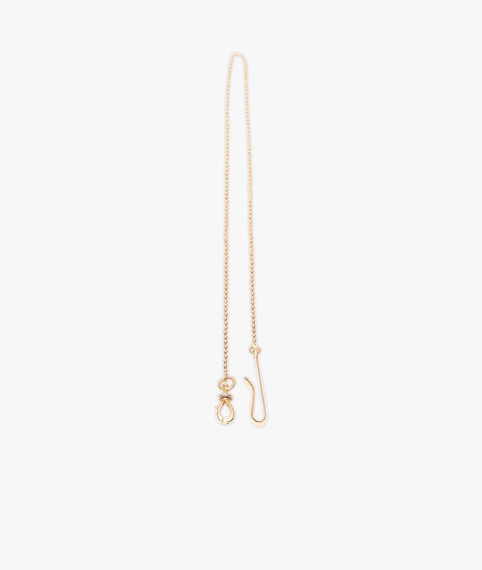 Yellow Gold Chain Key Holder Keyring