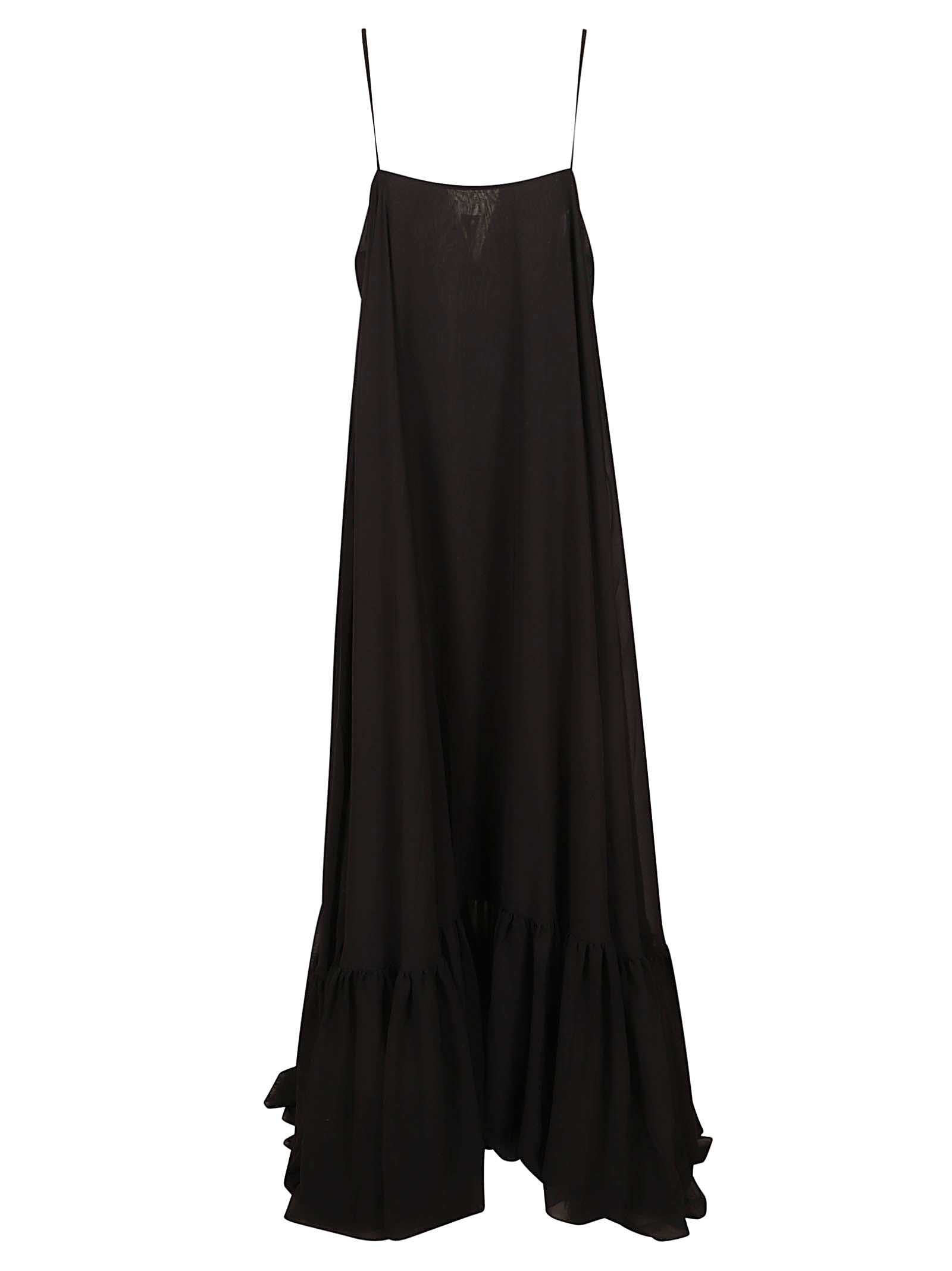 Chiffon Maxi Wide Dress