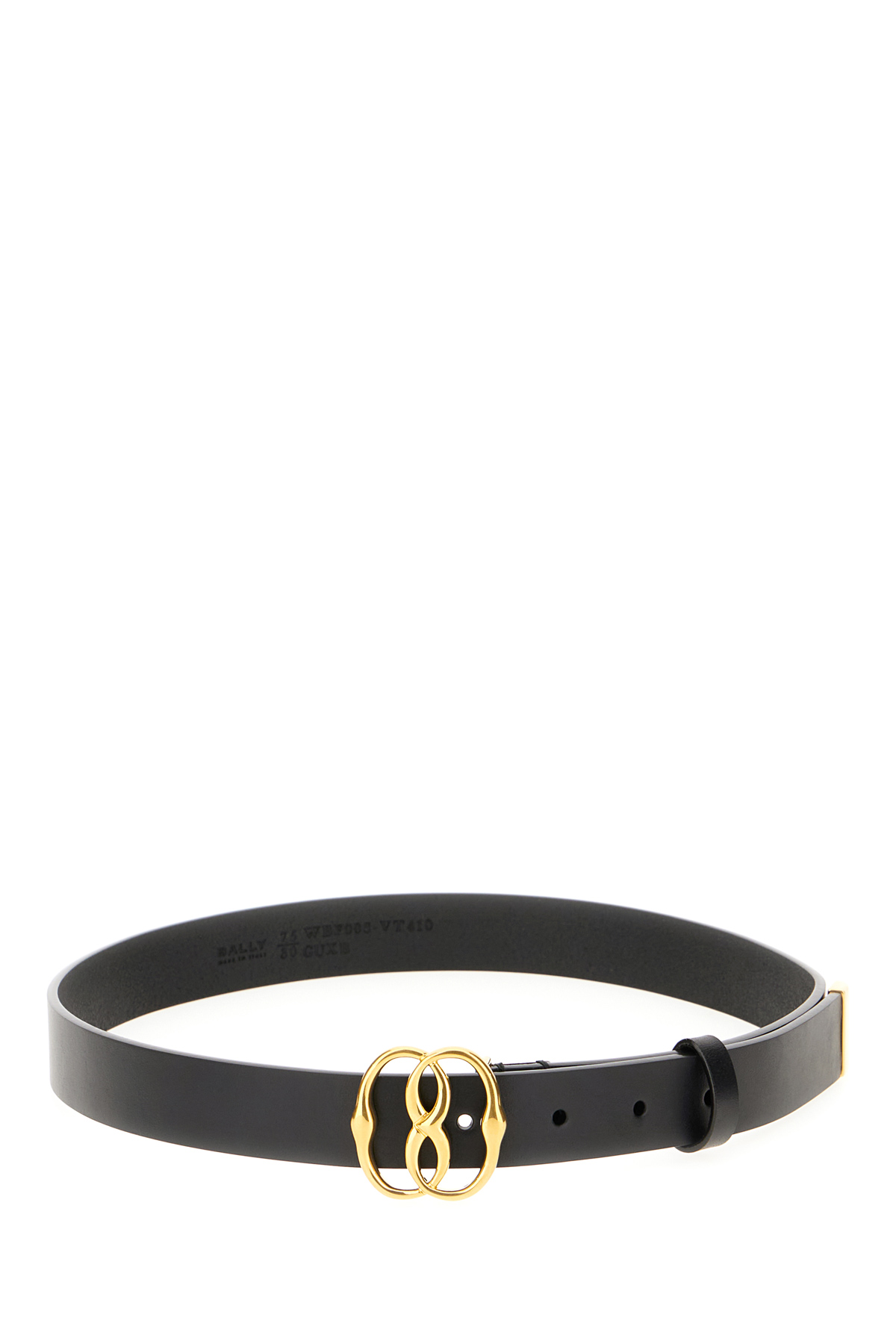 Bally Black Leather Belt