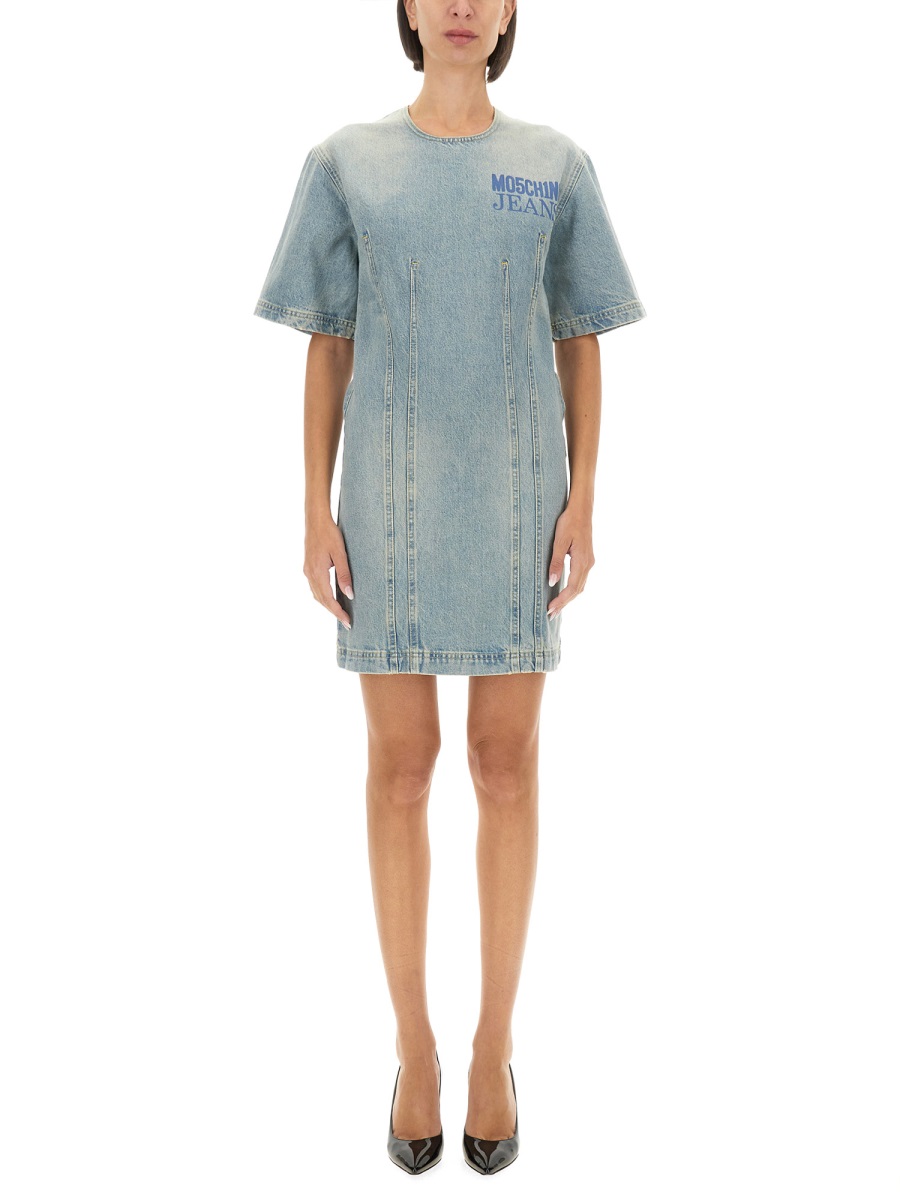 Smart Codes Denim Mini Dress