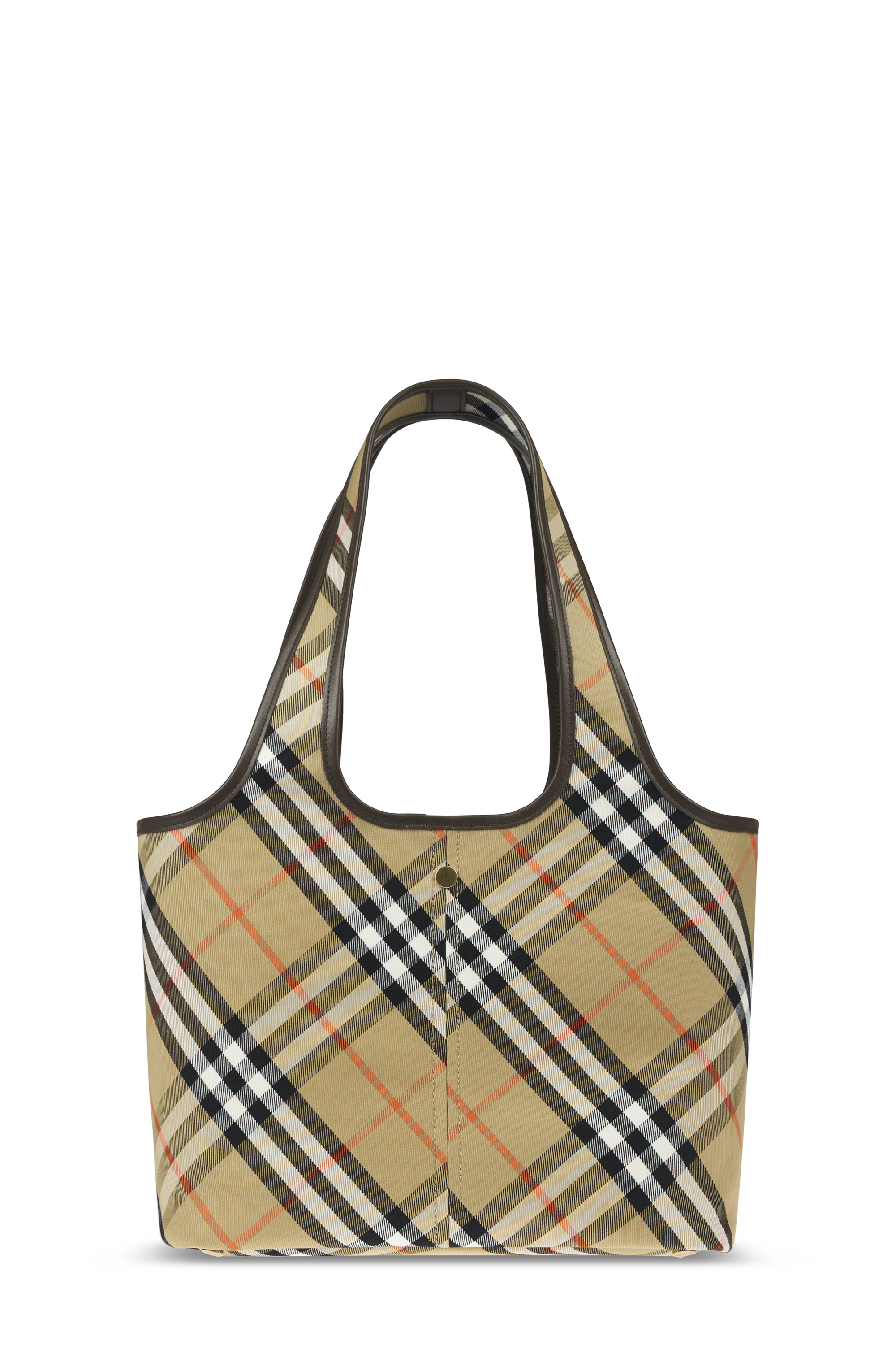 Check Print Small Tote