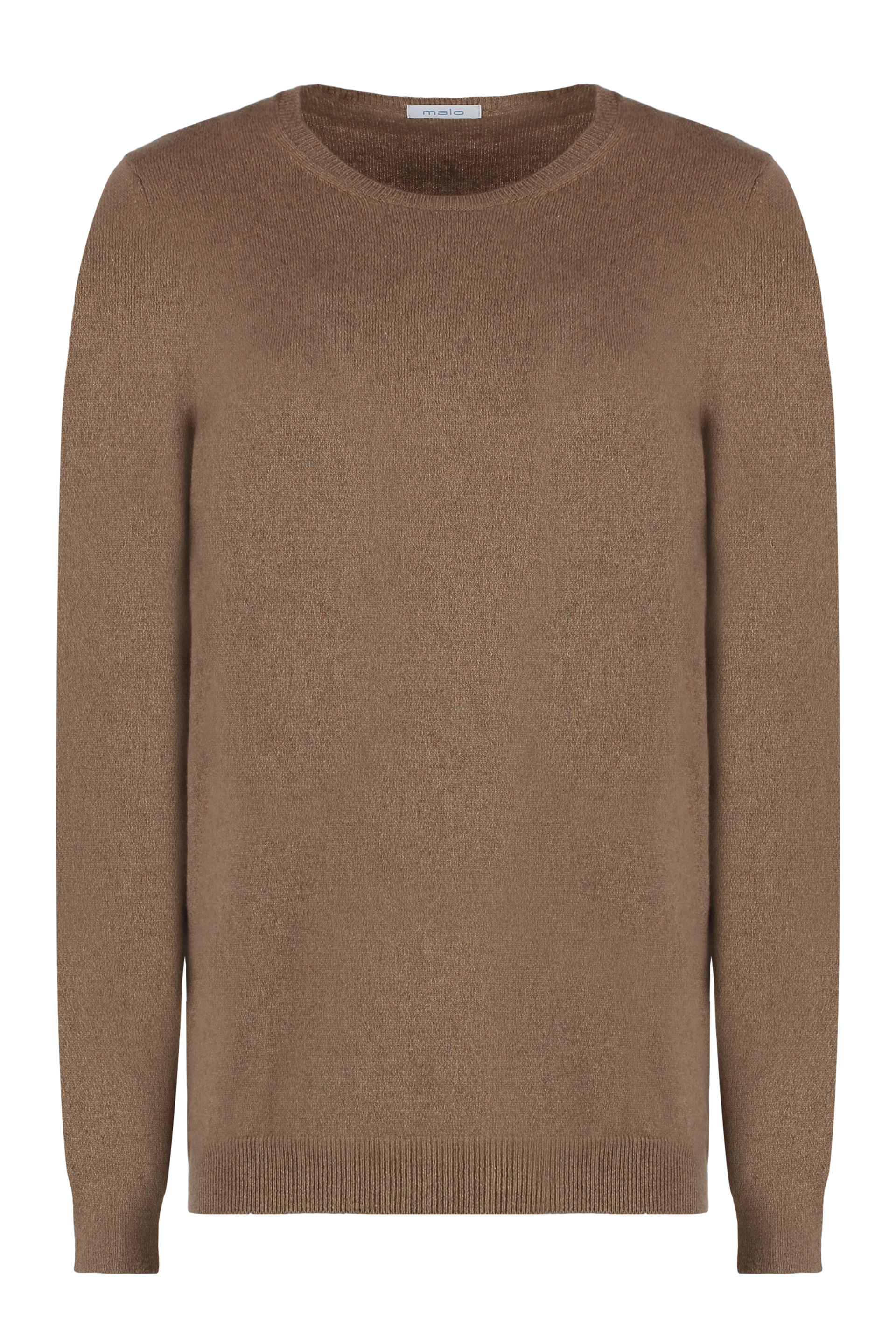 Shop Malo Wool And Cashmere Sweater In Camel
