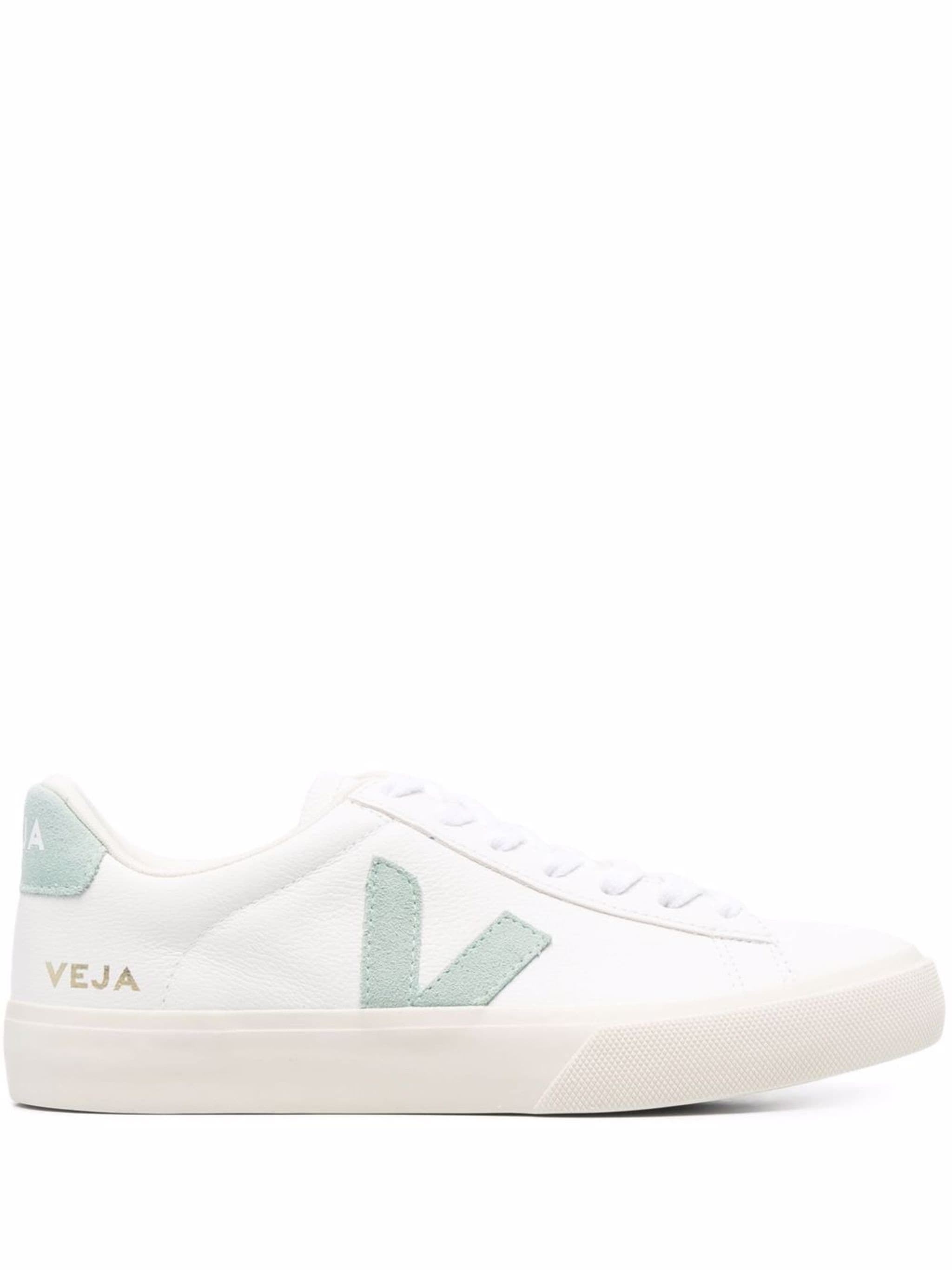 Campo Chromefree Sneakers In White Matcha