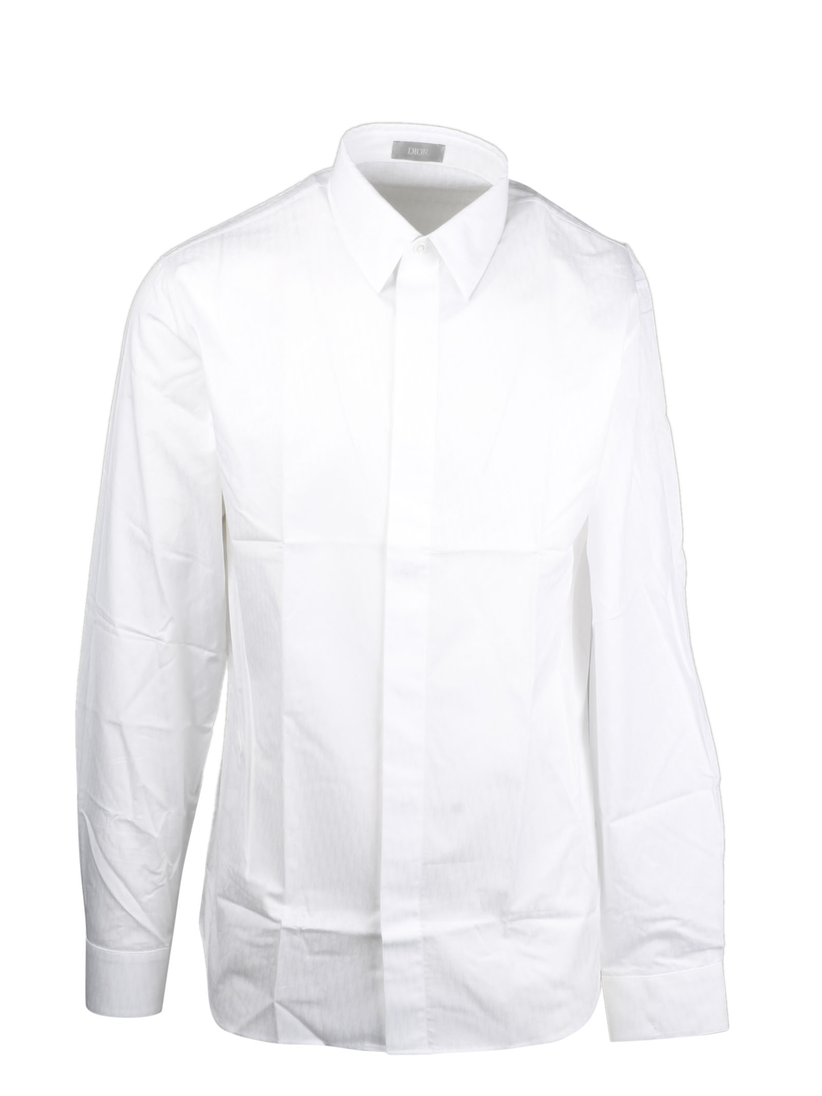 Classic Shirt With Jacquard Logo