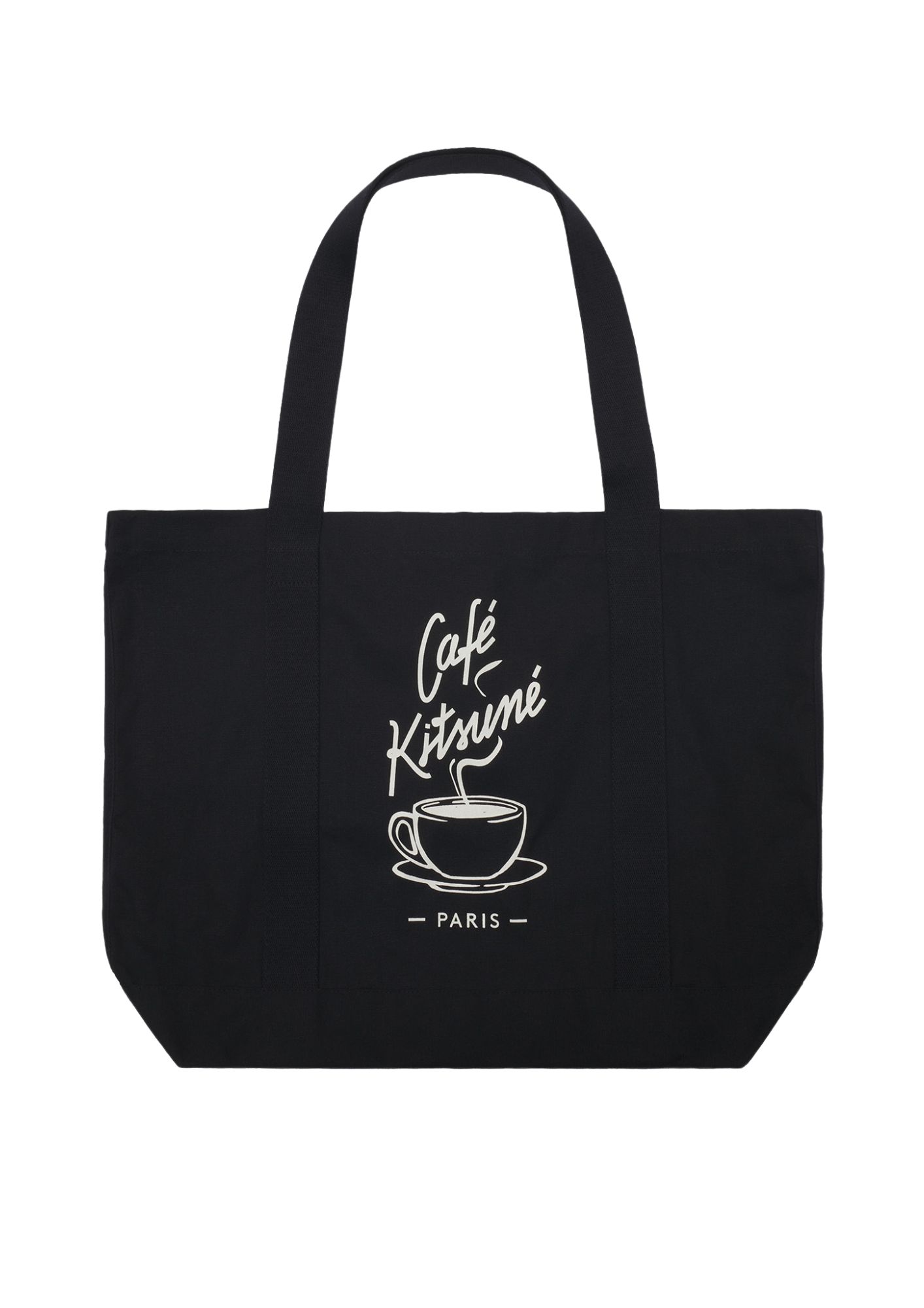 Maison Kitsuné Cafe Kitsune Coffee Cup Tote Bag