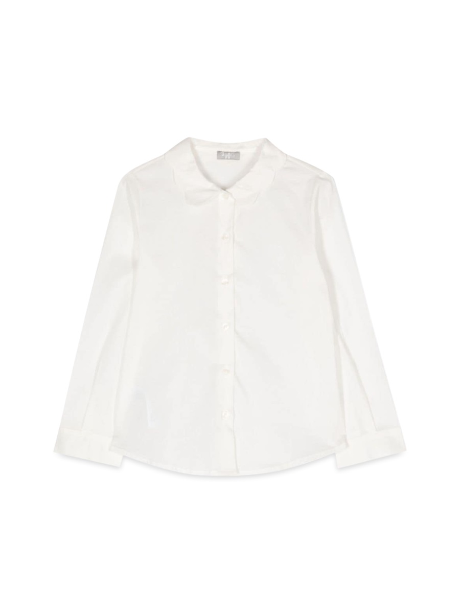 Il Gufo Long Sleeve Shirt In White
