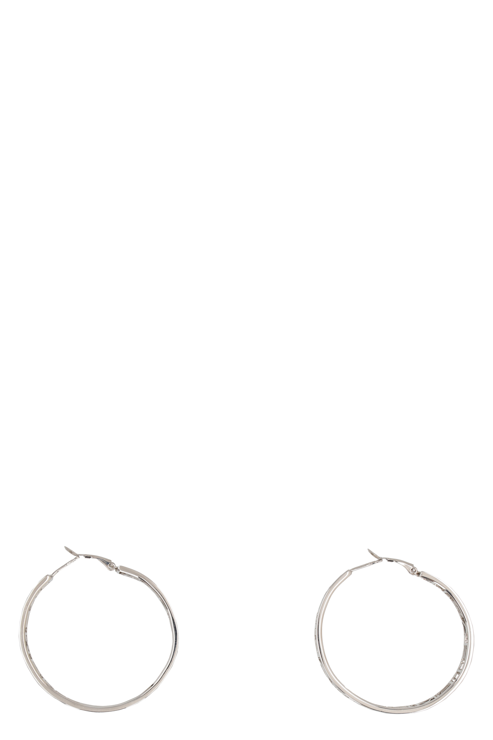 Logo Hoop Earrings