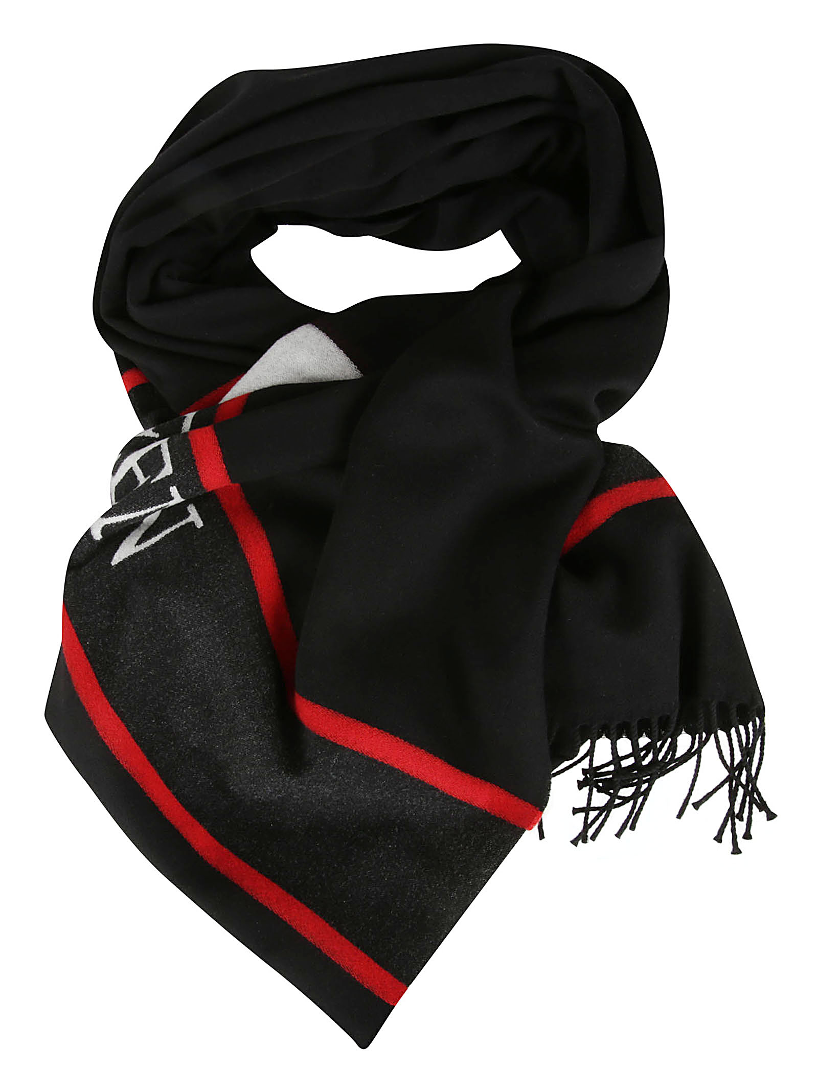 Logo Print Scarf