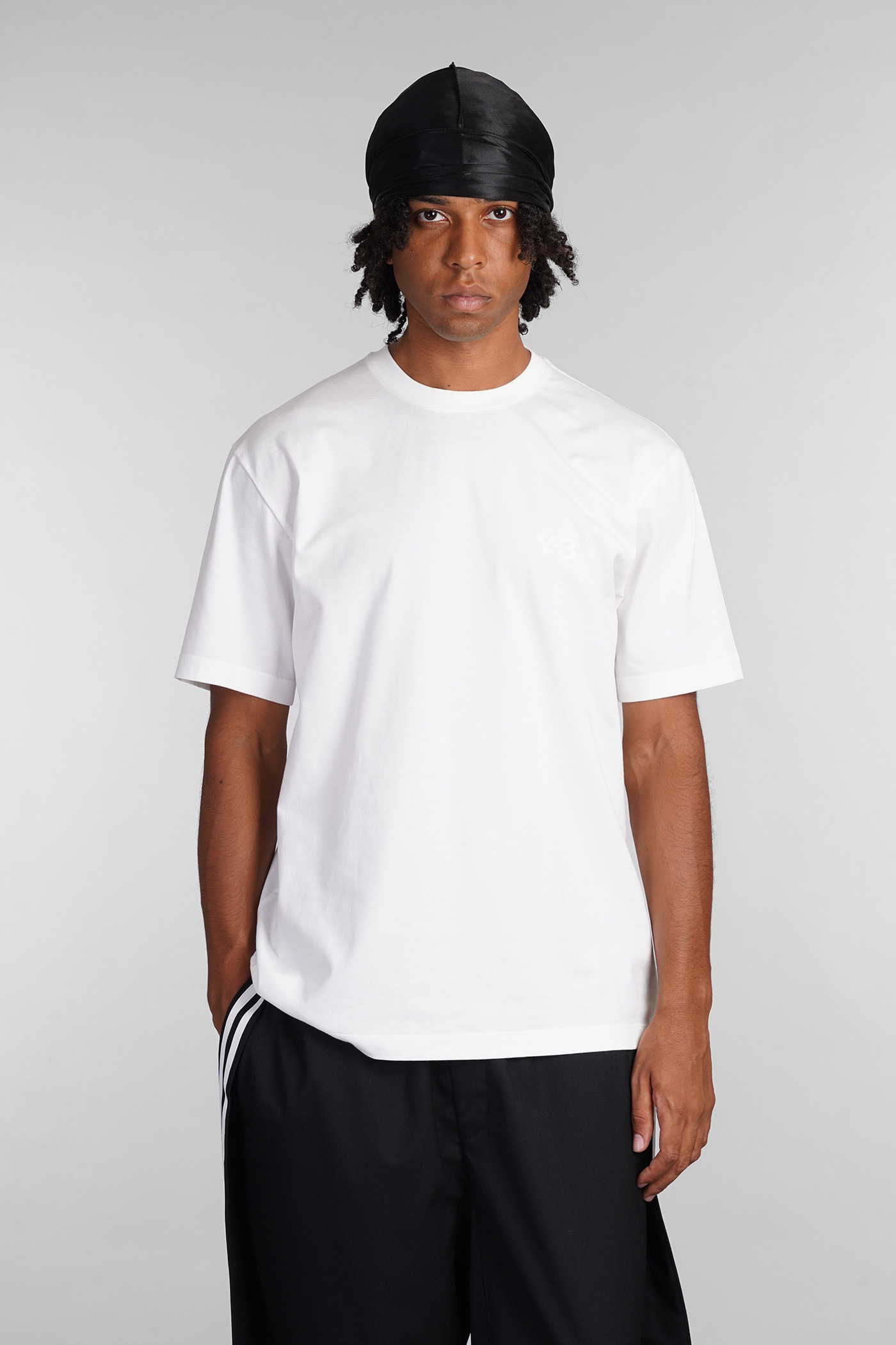 T-shirt In White Cotton