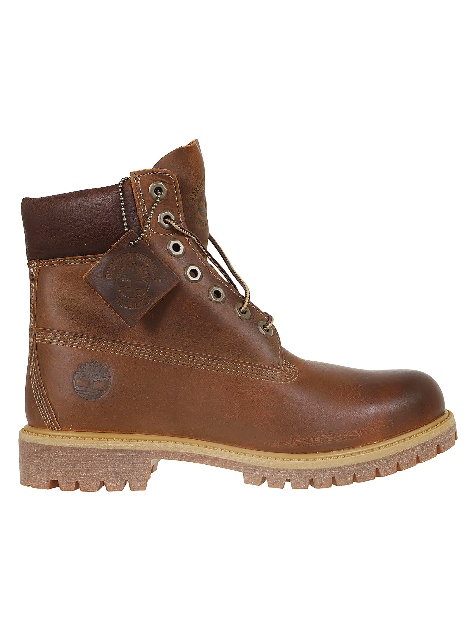 Premium 6 Inch Lace Up Waterproof Boot Brown